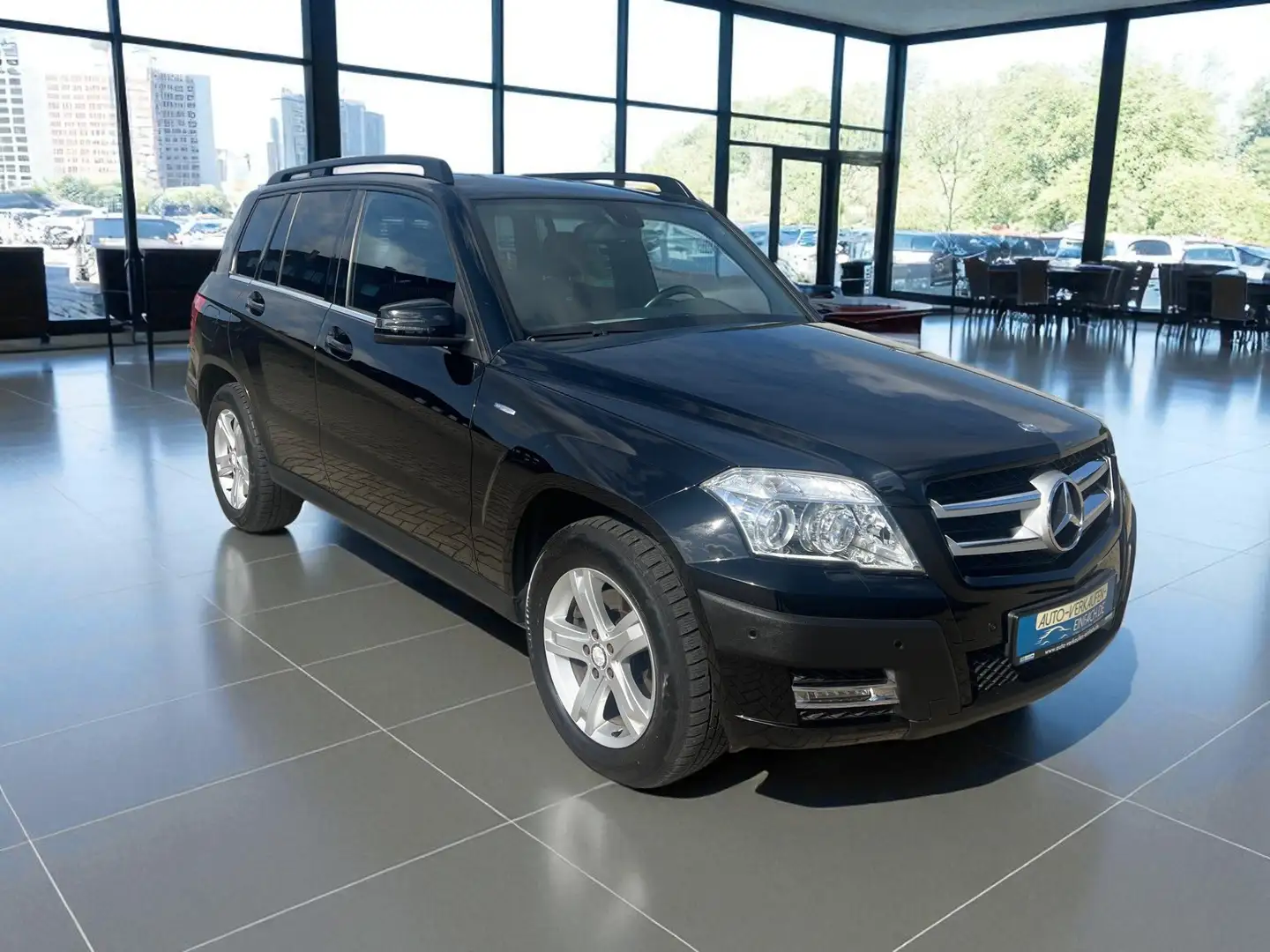 Mercedes-Benz GLK 220 CDI,4-Matic,Designo,AHK,Leder,SH,TÜV 6-26,Serv. Black - 1