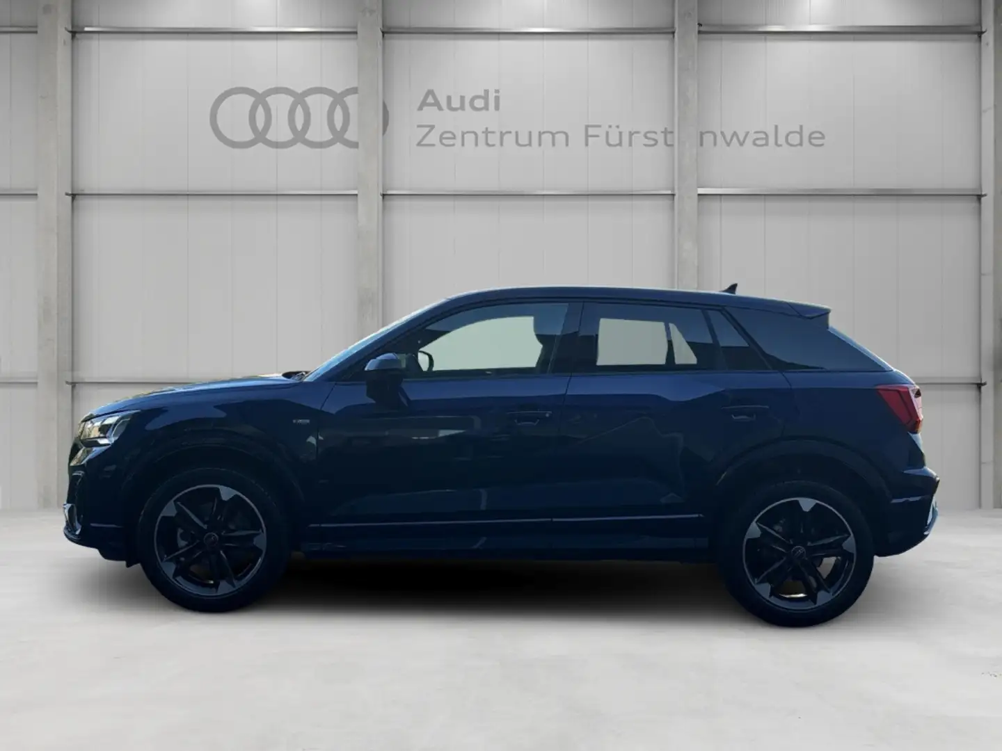 Audi Q2 35 TDI Stronic+Sline+Matrix LED+ AssiPaket Parken+ Bleu - 2