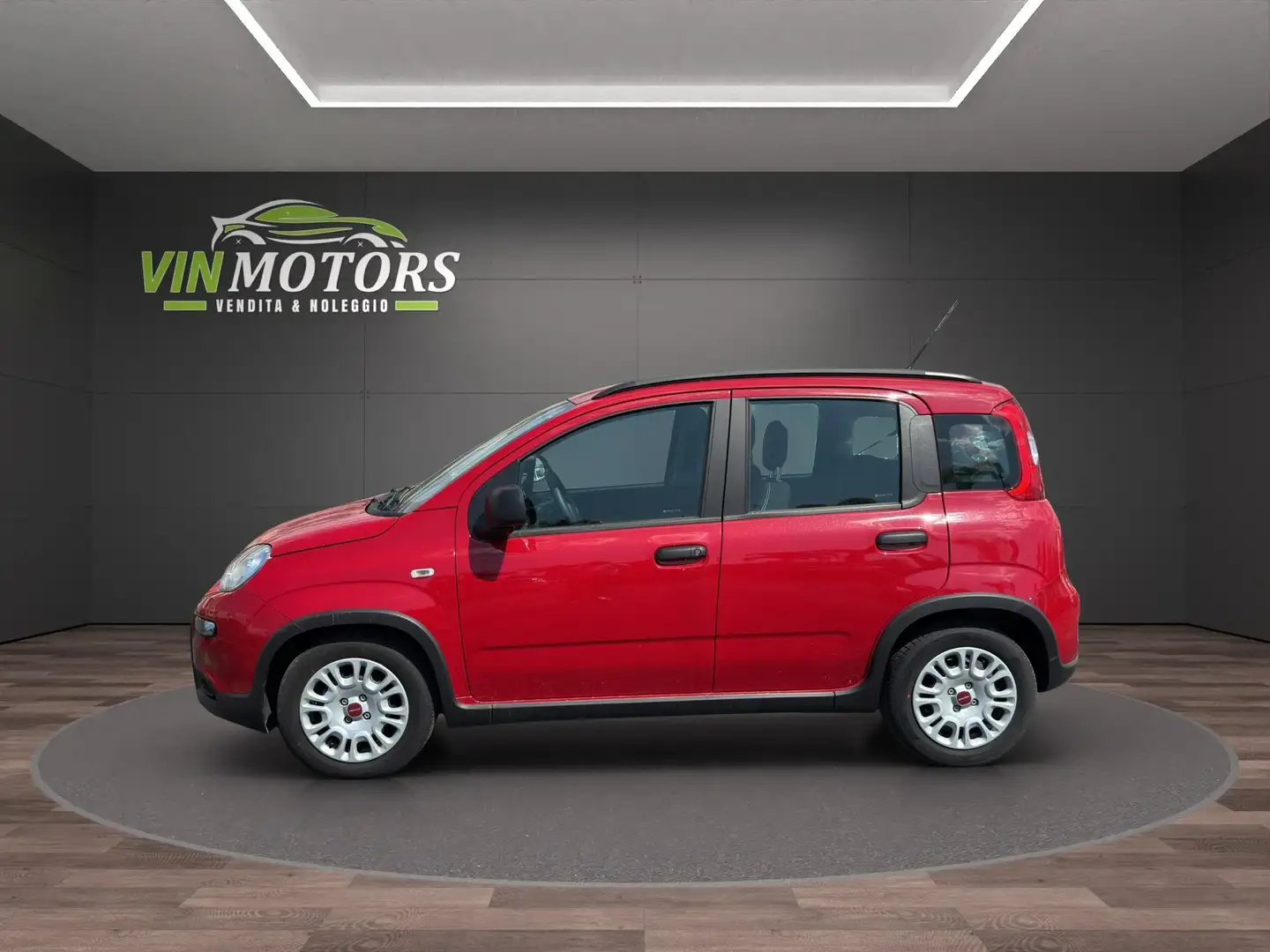 Fiat Panda Panda 1.0 firefly hybrid s Rosso - 2