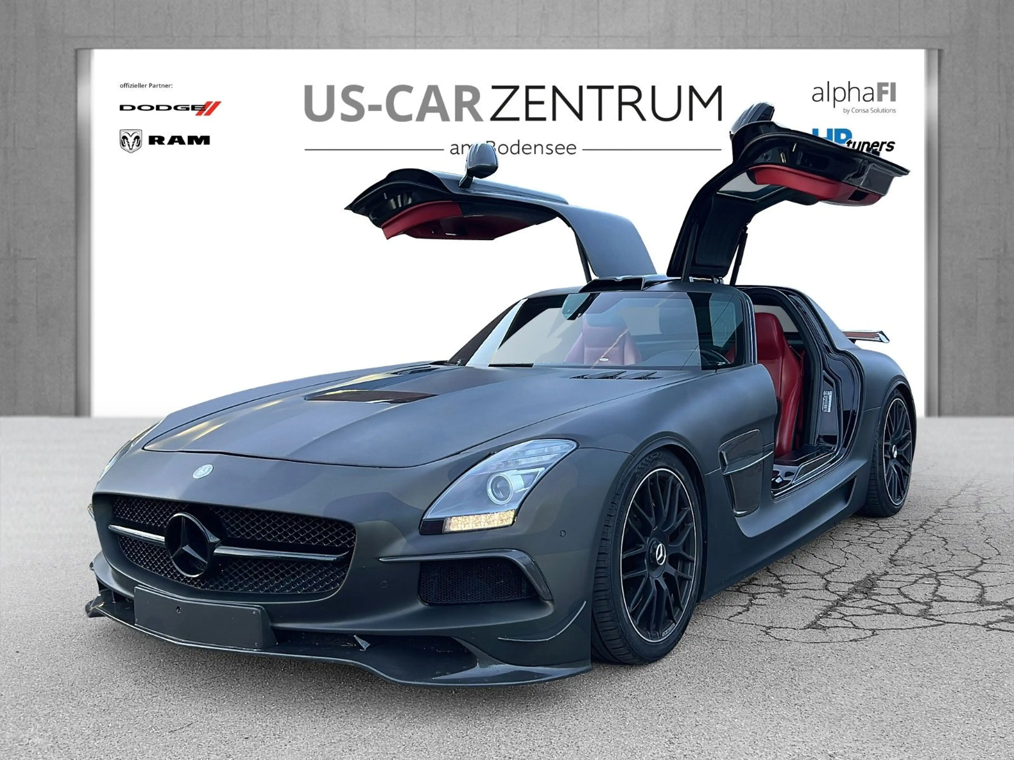 Mercedes-Benz SLS Coupe Black Series Paket KW V3 HLS Lift