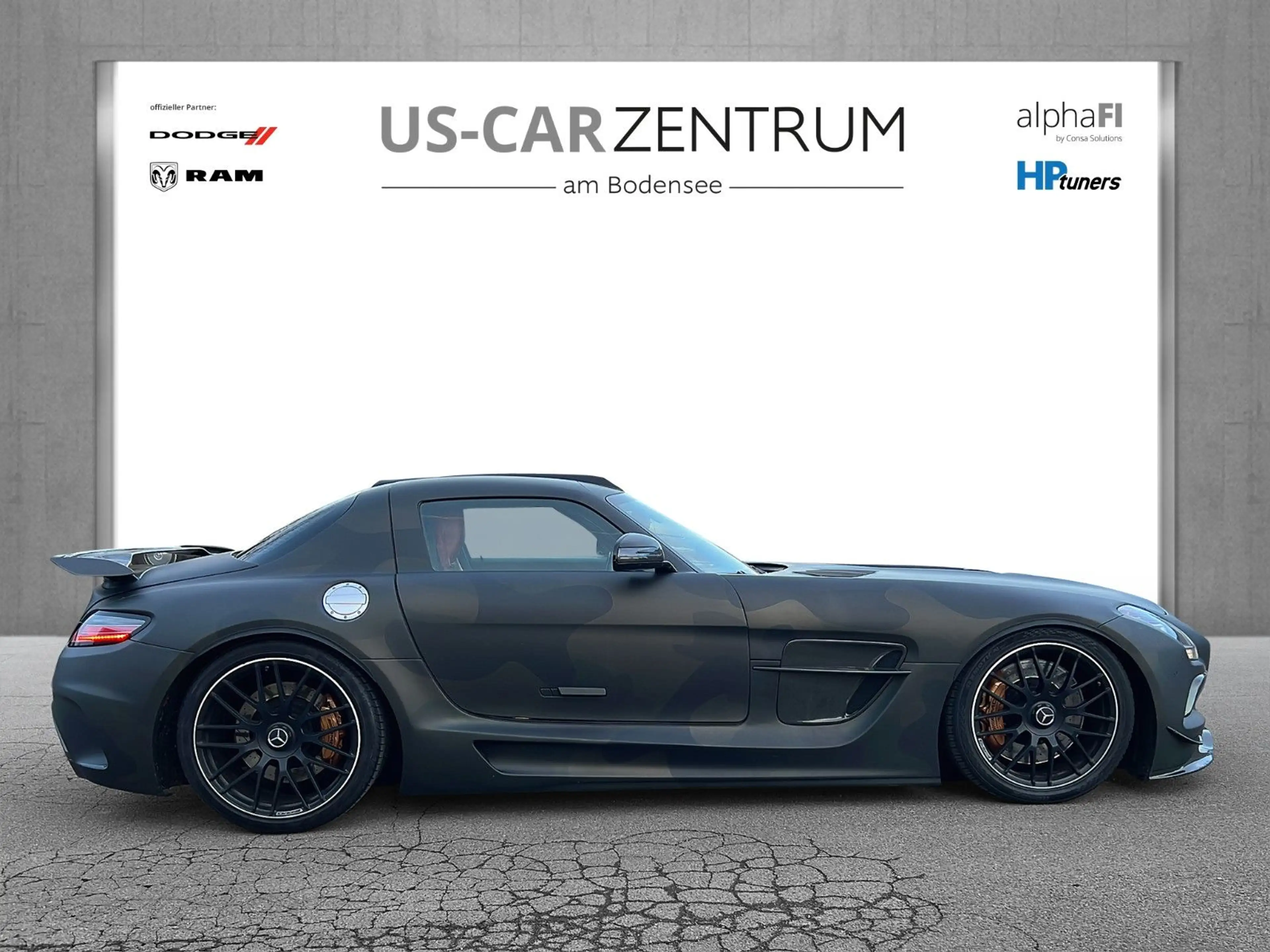 Mercedes-Benz SLS Coupe Black Series Paket KW V3 HLS Lift — photo 6