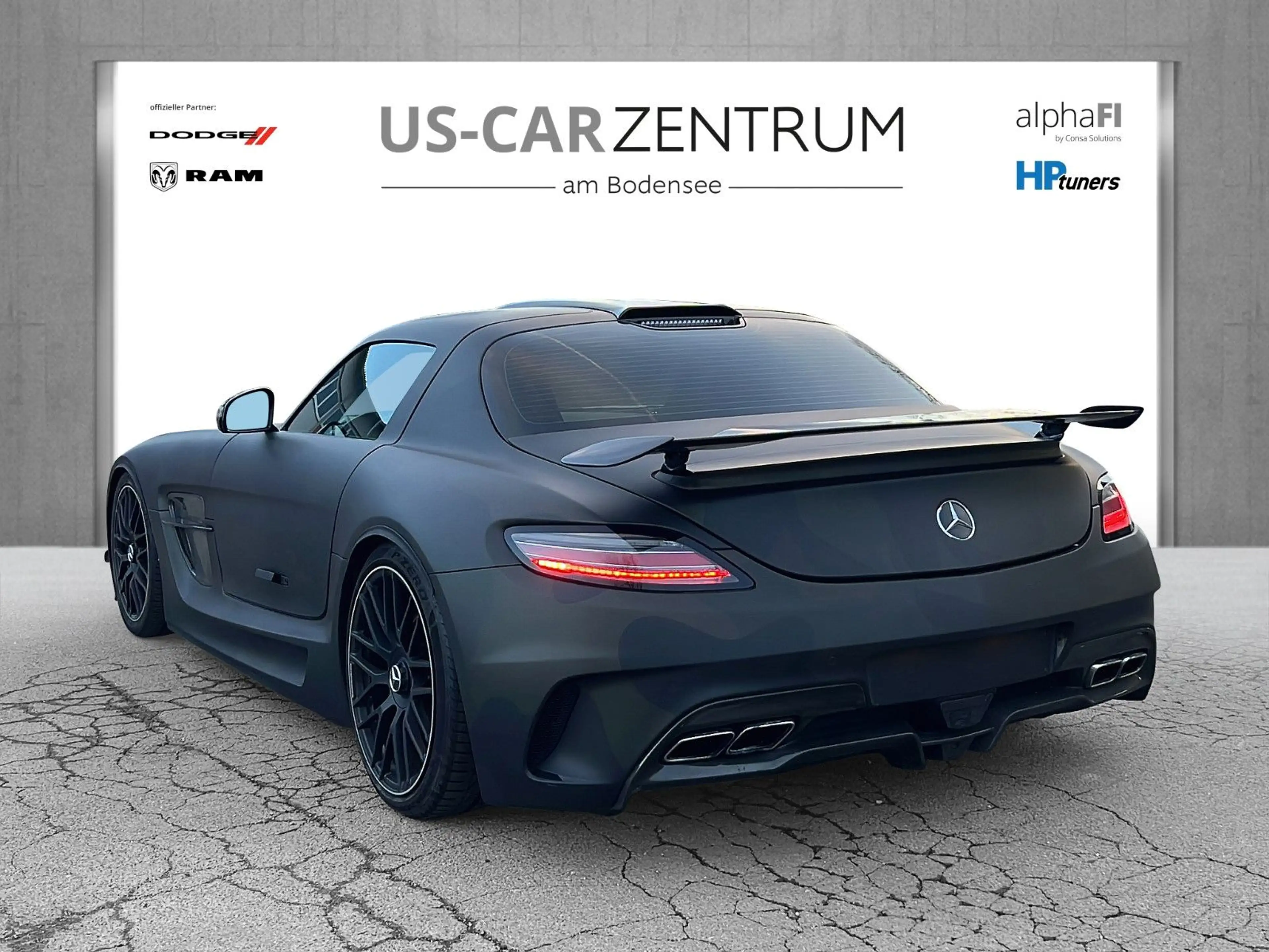 Mercedes-Benz SLS Coupe Black Series Paket KW V3 HLS Lift — photo 3