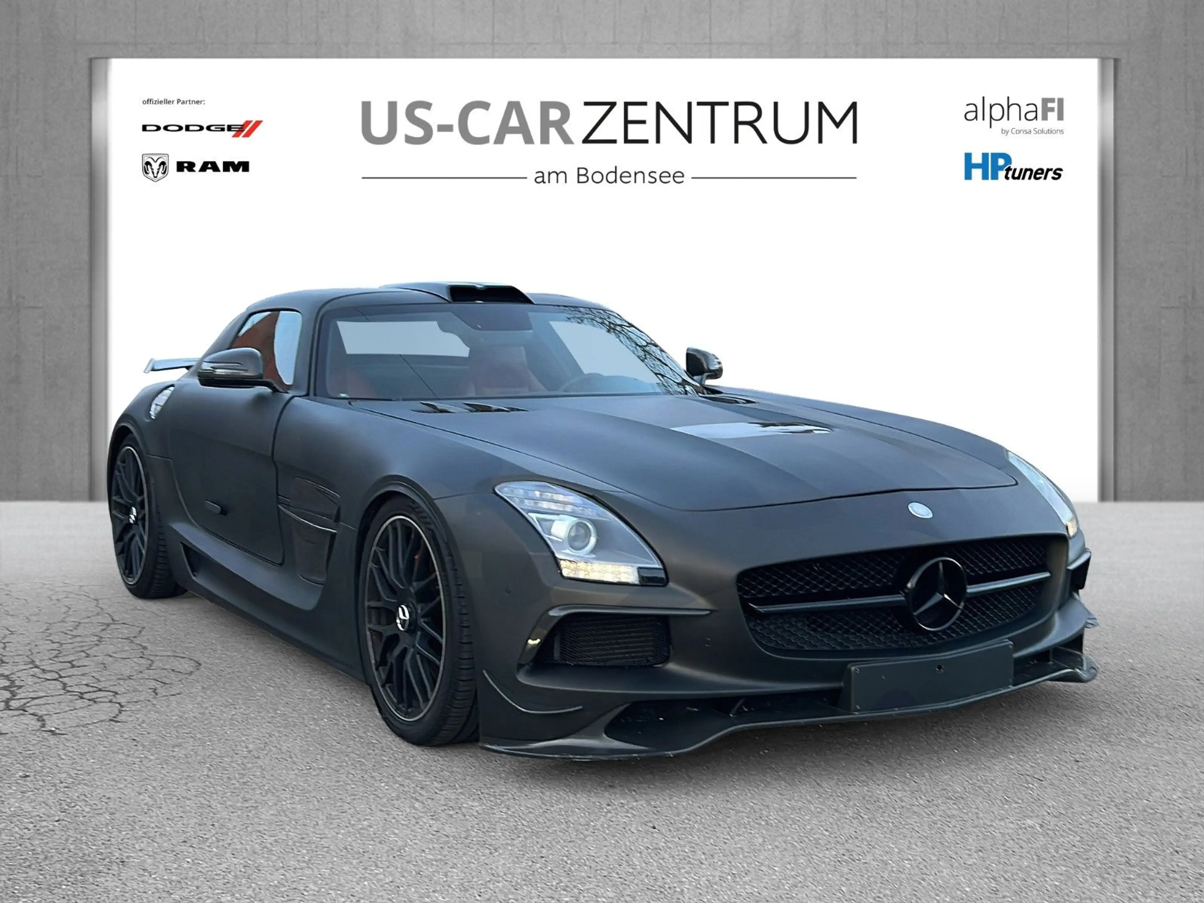 Mercedes-Benz SLS Coupe Black Series Paket KW V3 HLS Lift — photo 8