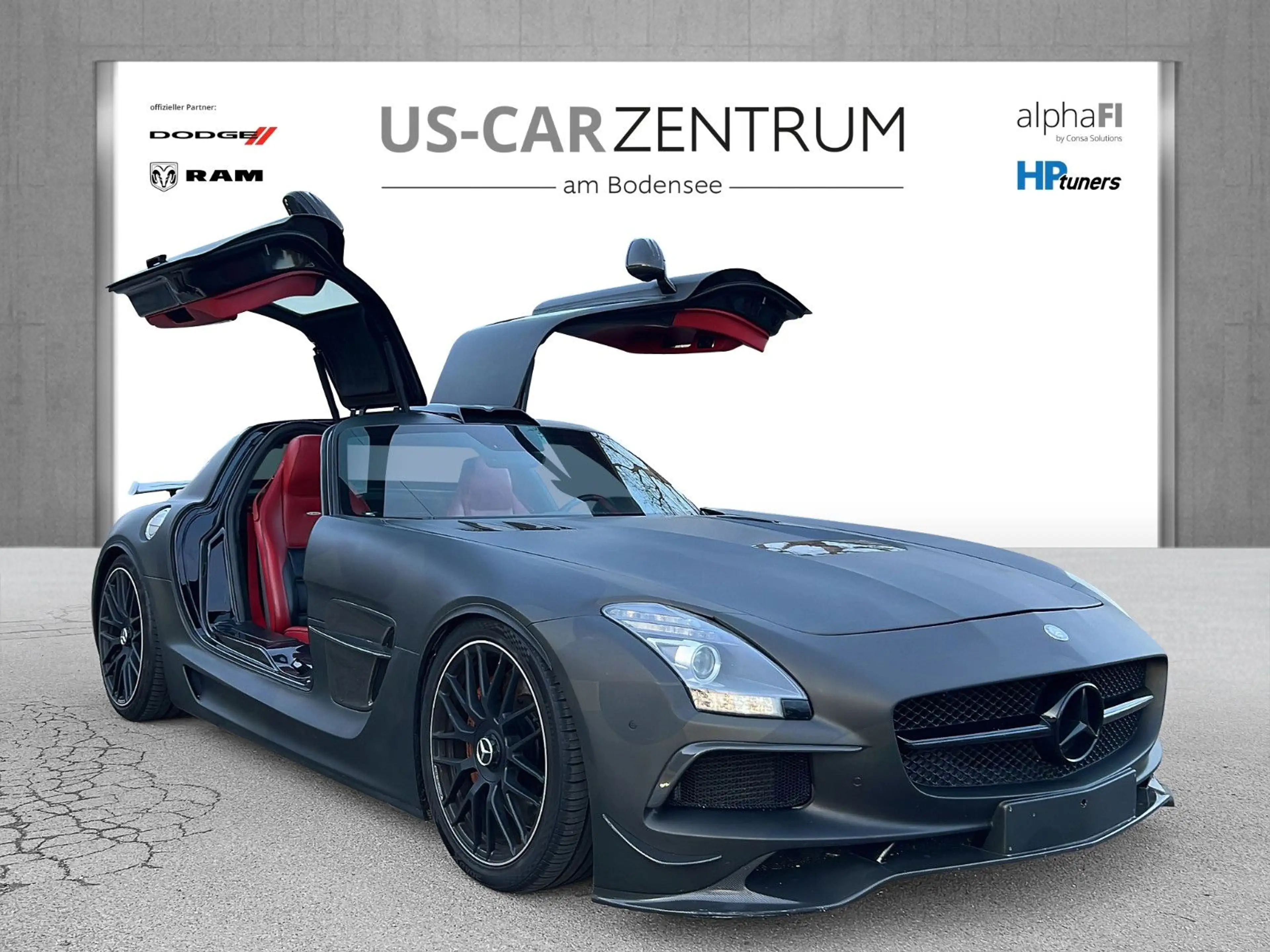 Mercedes-Benz SLS Coupe Black Series Paket KW V3 HLS Lift — photo 7