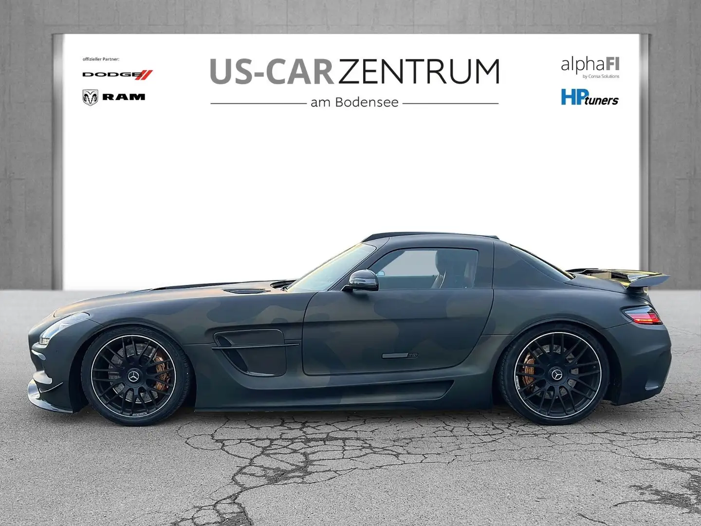 Mercedes-Benz SLS Coupe Black Series Paket KW V3 HLS Lift Schwarz - 2