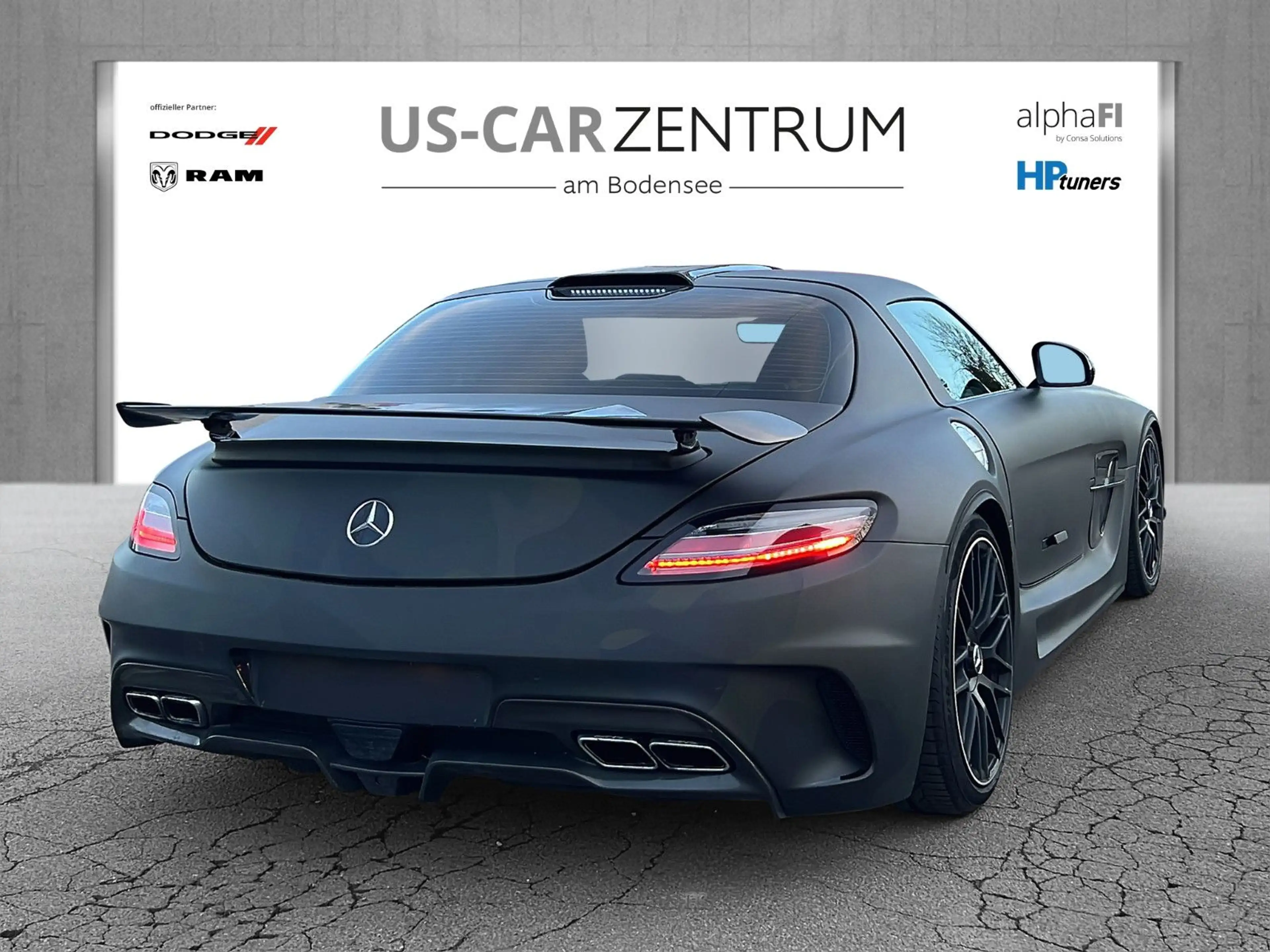 Mercedes-Benz SLS Coupe Black Series Paket KW V3 HLS Lift — photo 5