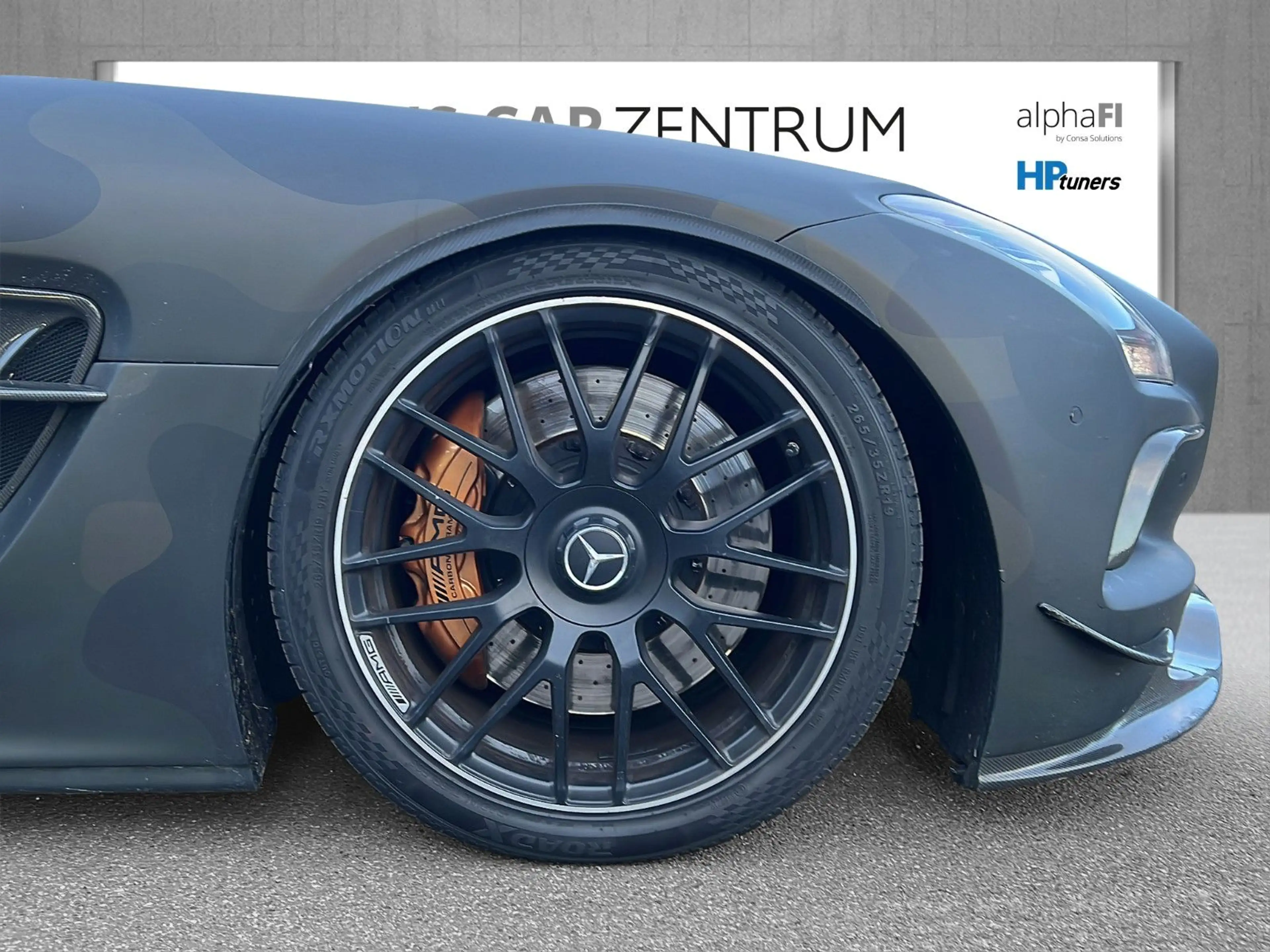 Mercedes-Benz SLS Coupe Black Series Paket KW V3 HLS Lift — photo 10