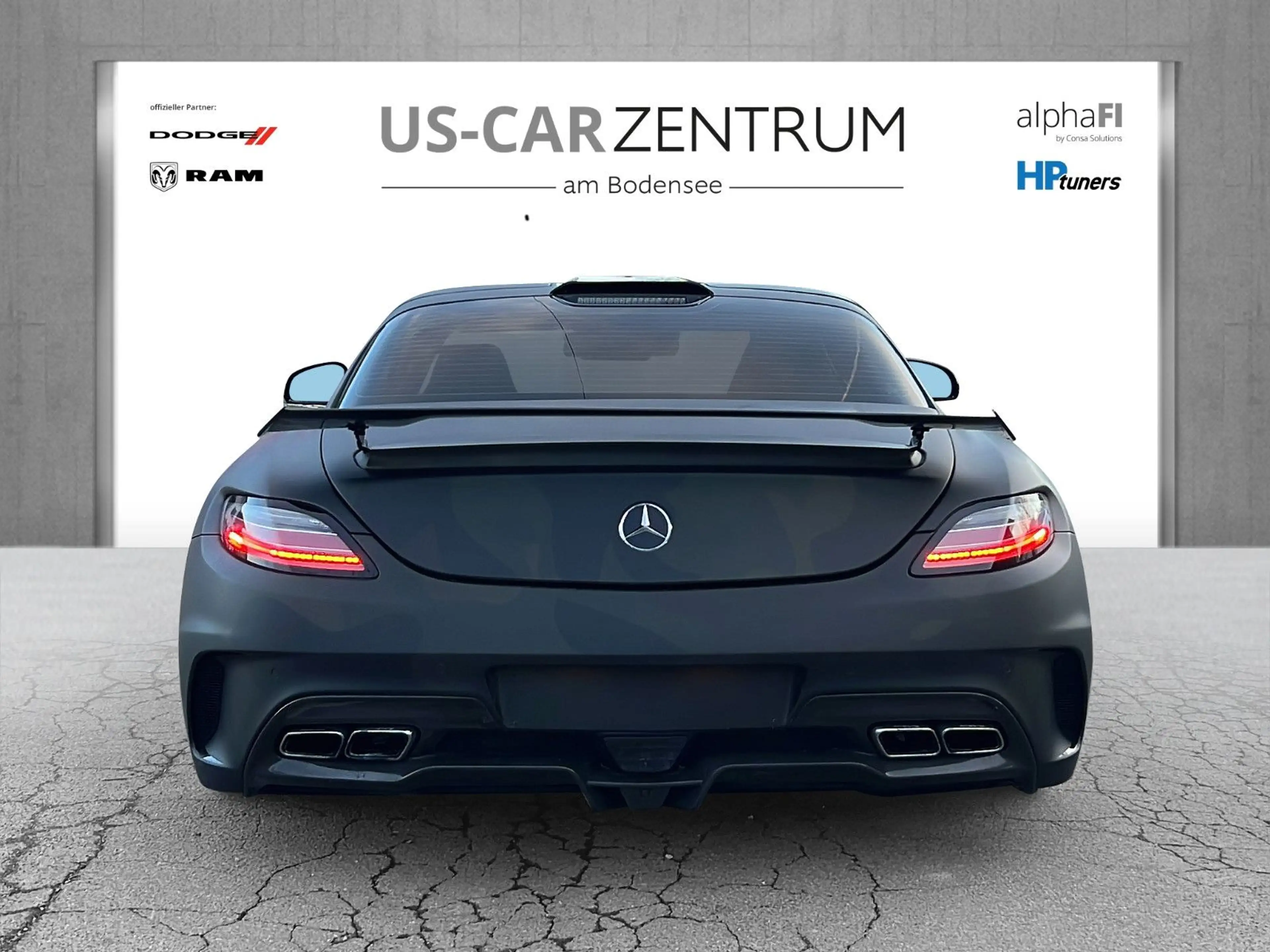 Mercedes-Benz SLS Coupe Black Series Paket KW V3 HLS Lift — photo 4
