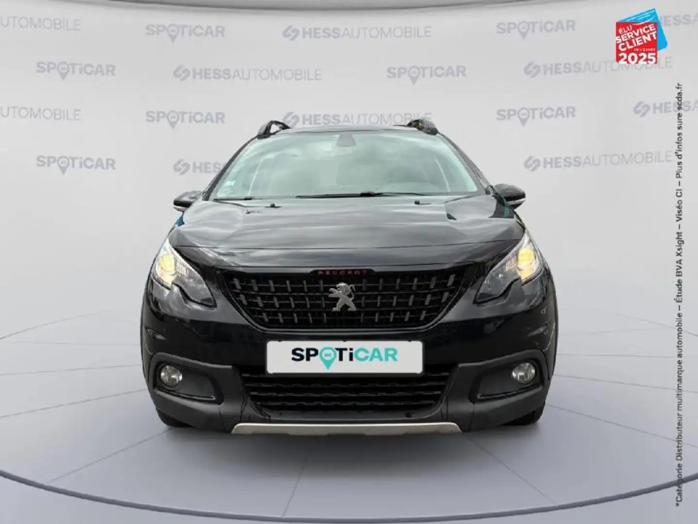 Peugeot 2008 1.2 PureTech 110ch GT Line S/S GPS Radar AR Carplay Noir - 2