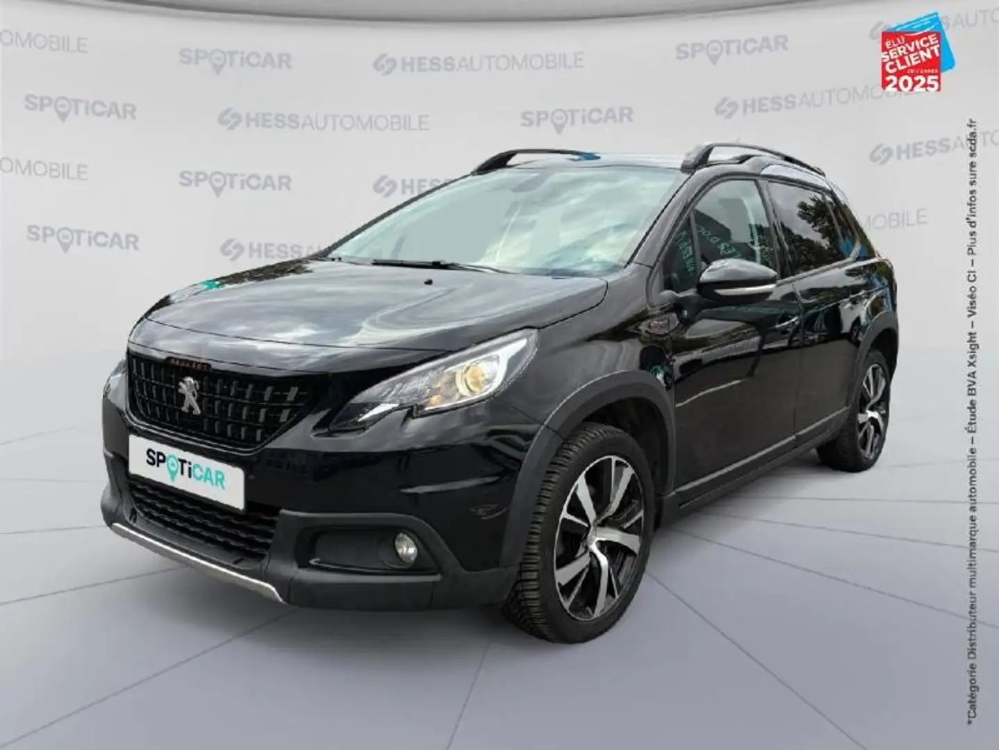 Peugeot 2008 1.2 PureTech 110ch GT Line S/S GPS Radar AR Carplay Noir - 1
