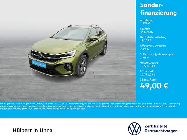 Volkswagen Taigo 1.0 R-LINE CAM ACC NAVI LM17 CARPLAY