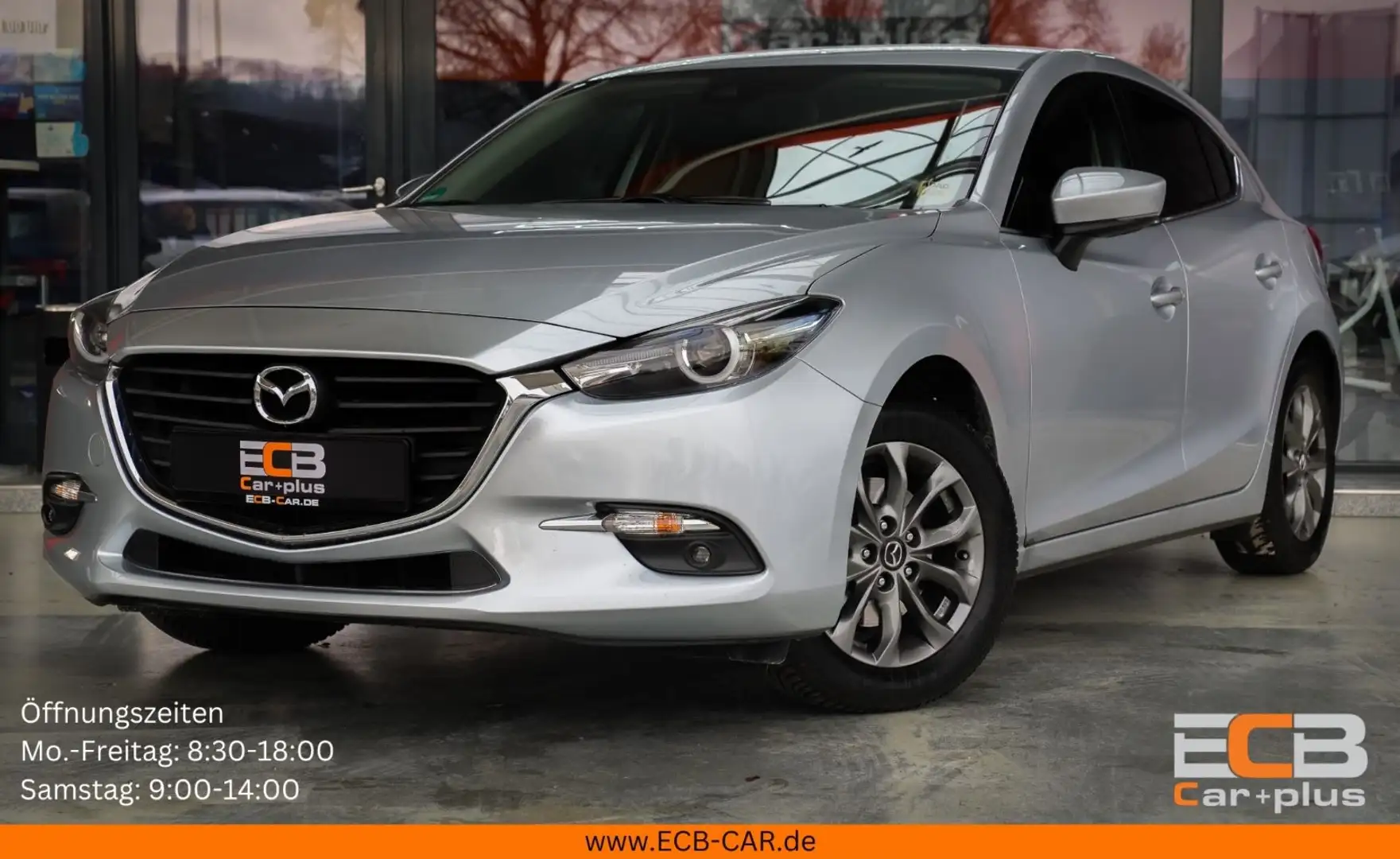 Mazda 3 Lim. Exclusive-Line *SHZ/Temp./ Silber - 1