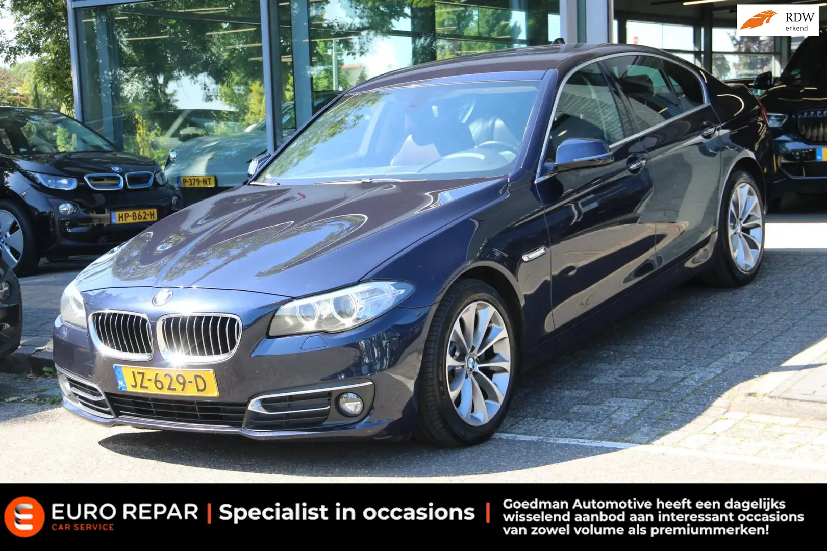 BMW 520 5-serie 520d Luxury Edition EXPORT PRICE EX BTW! Mavi - 1