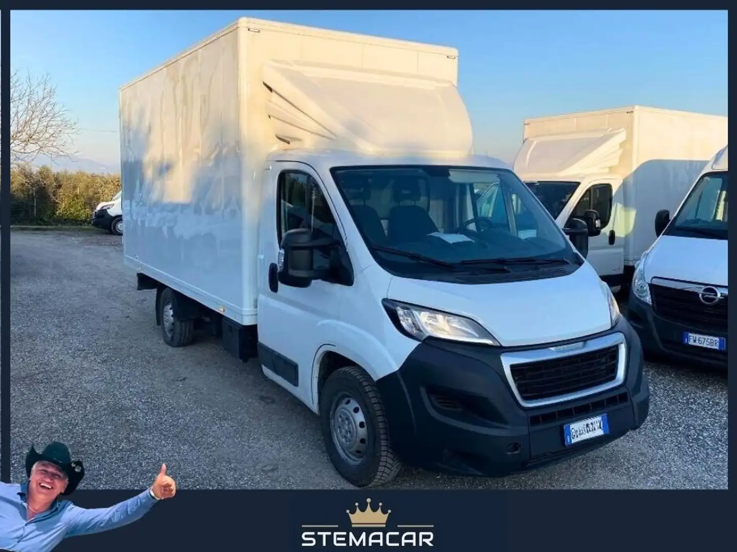 Peugeot Boxer 435 2.2 hdi 140CV  L3 E6d cassonato Blanc - 1