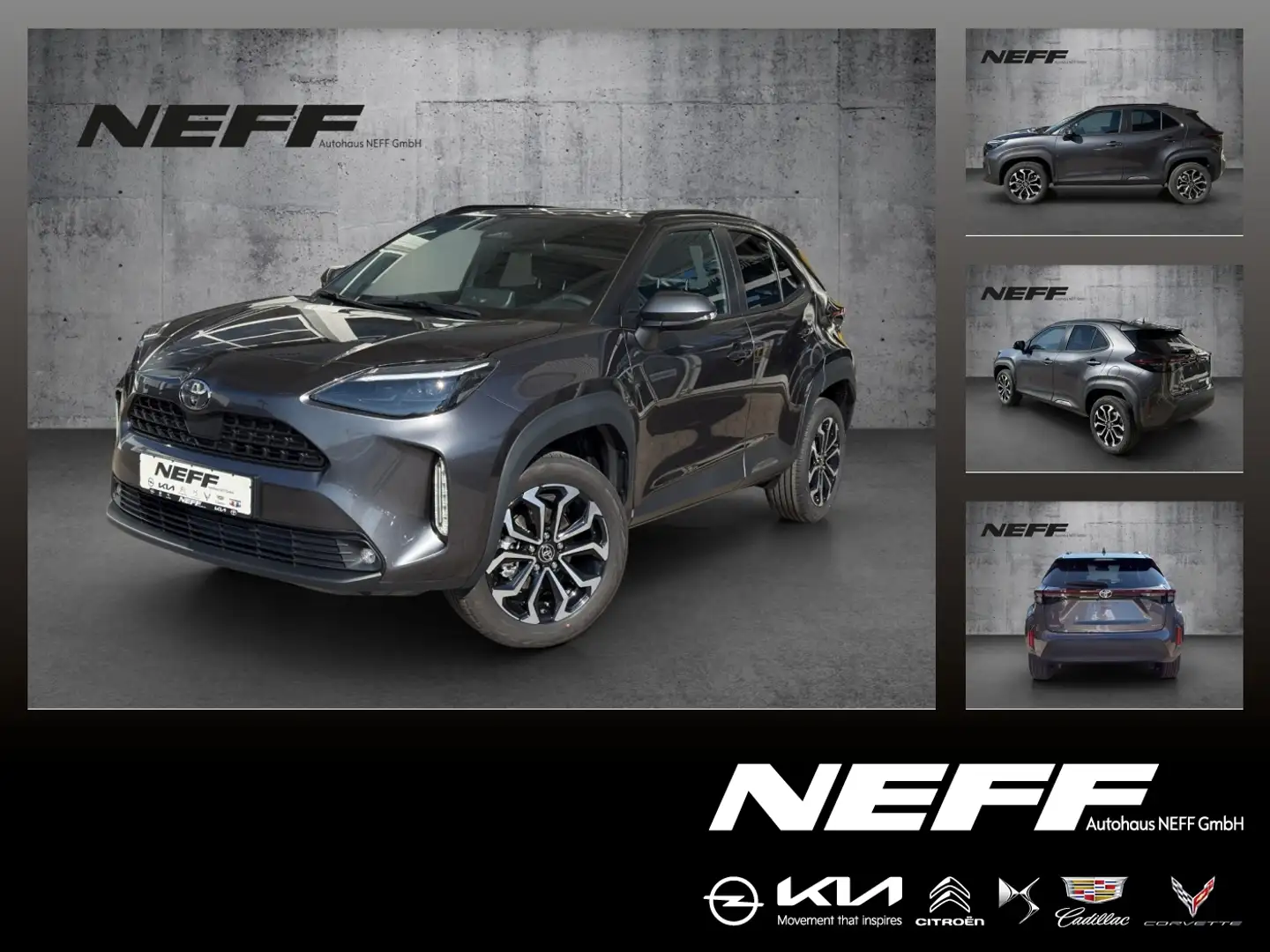 Toyota Yaris Cross 1.5 FWD Teamplayer FLA KAM ACC Gris - 1