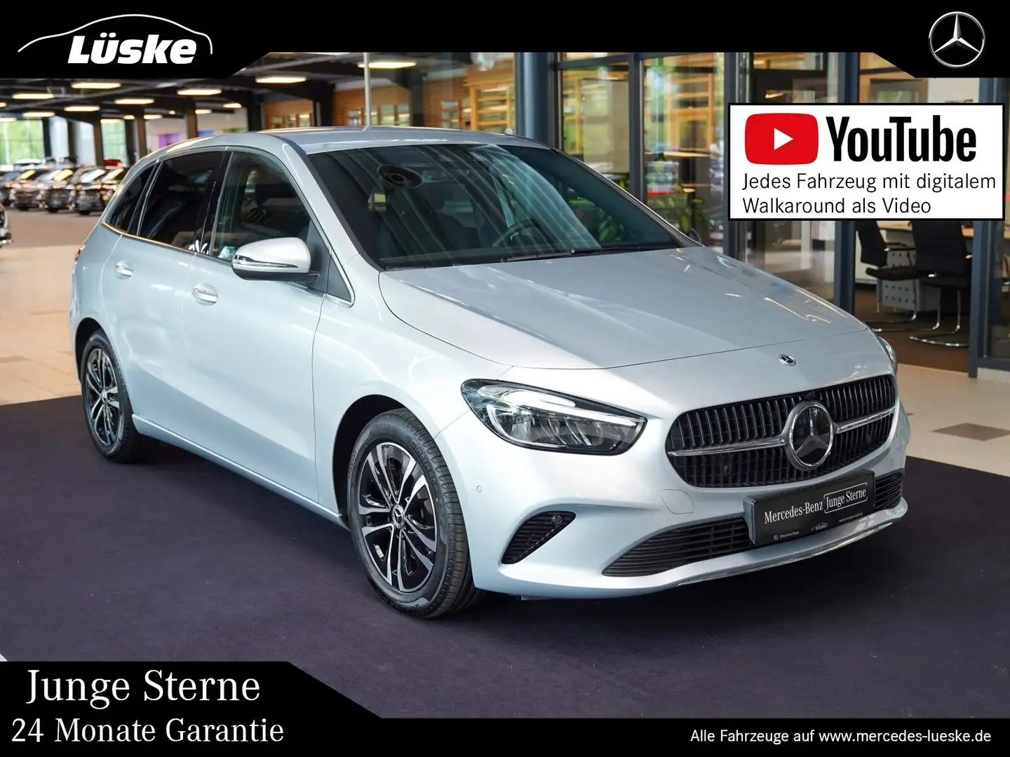 Mercedes-Benz B 180 B 180 d Progressive Distronic Lenkradheizung Silber - 1