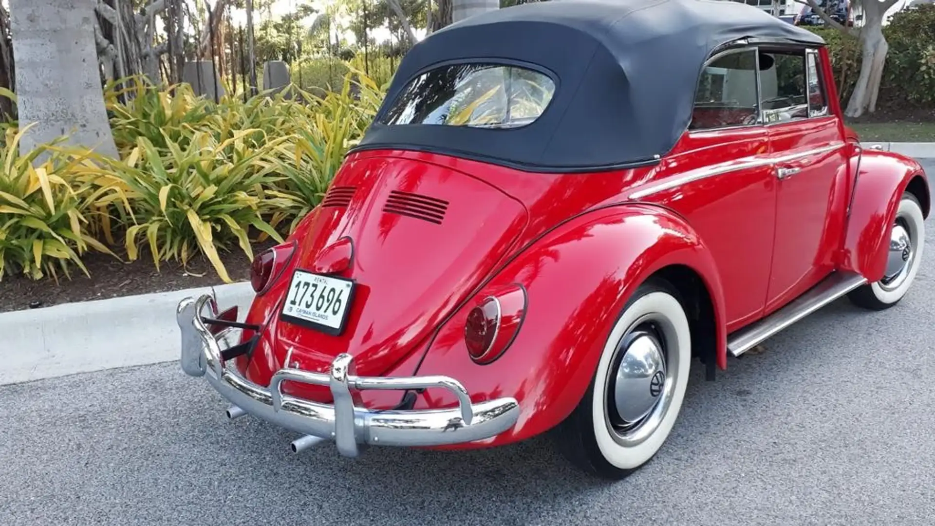 Volkswagen Kever Karmann Cabriolet Roşu - 2