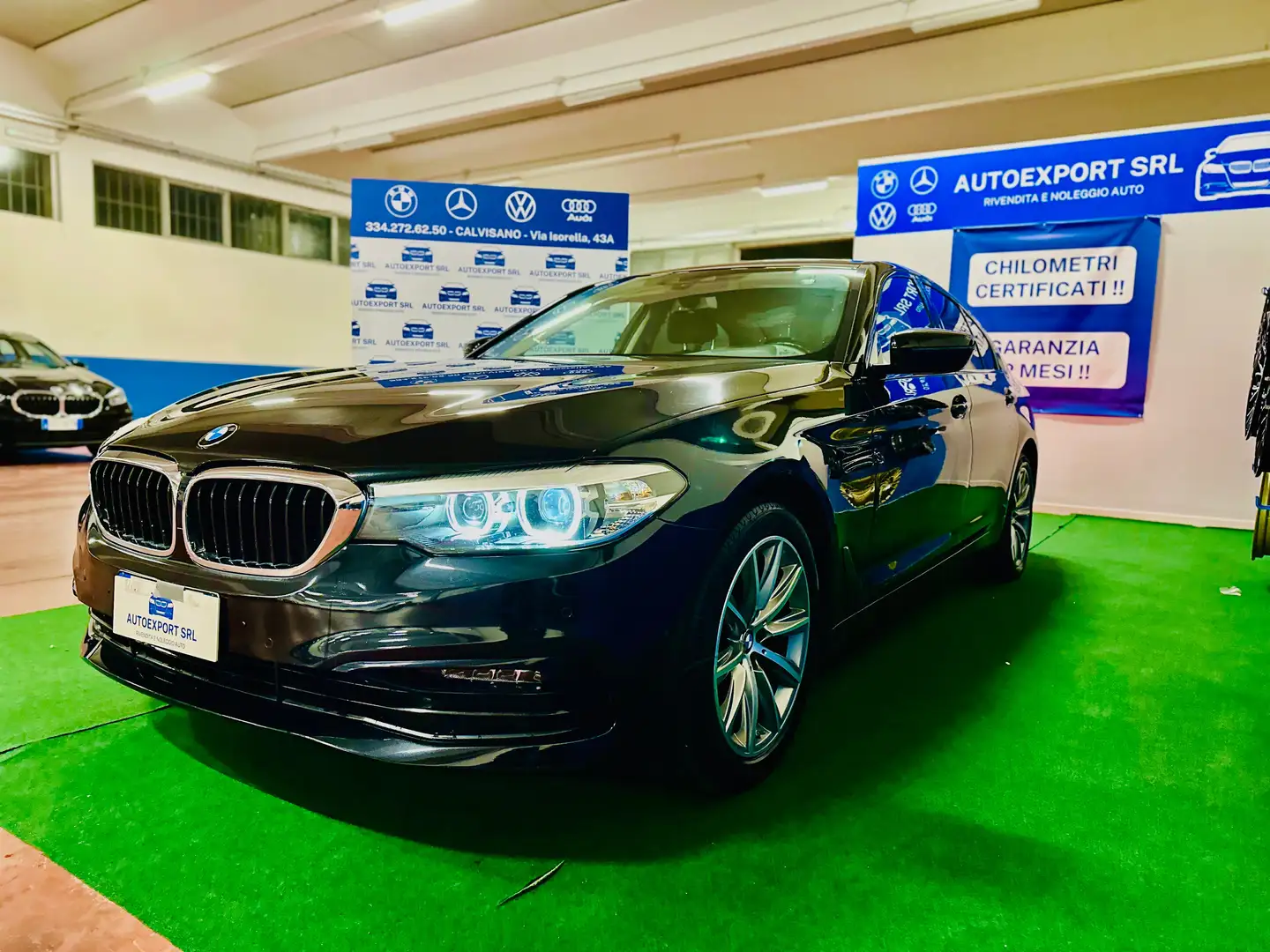 BMW 520 Bmw/520d 48V xdrive /M-Sport auto/2020 Nero - 2