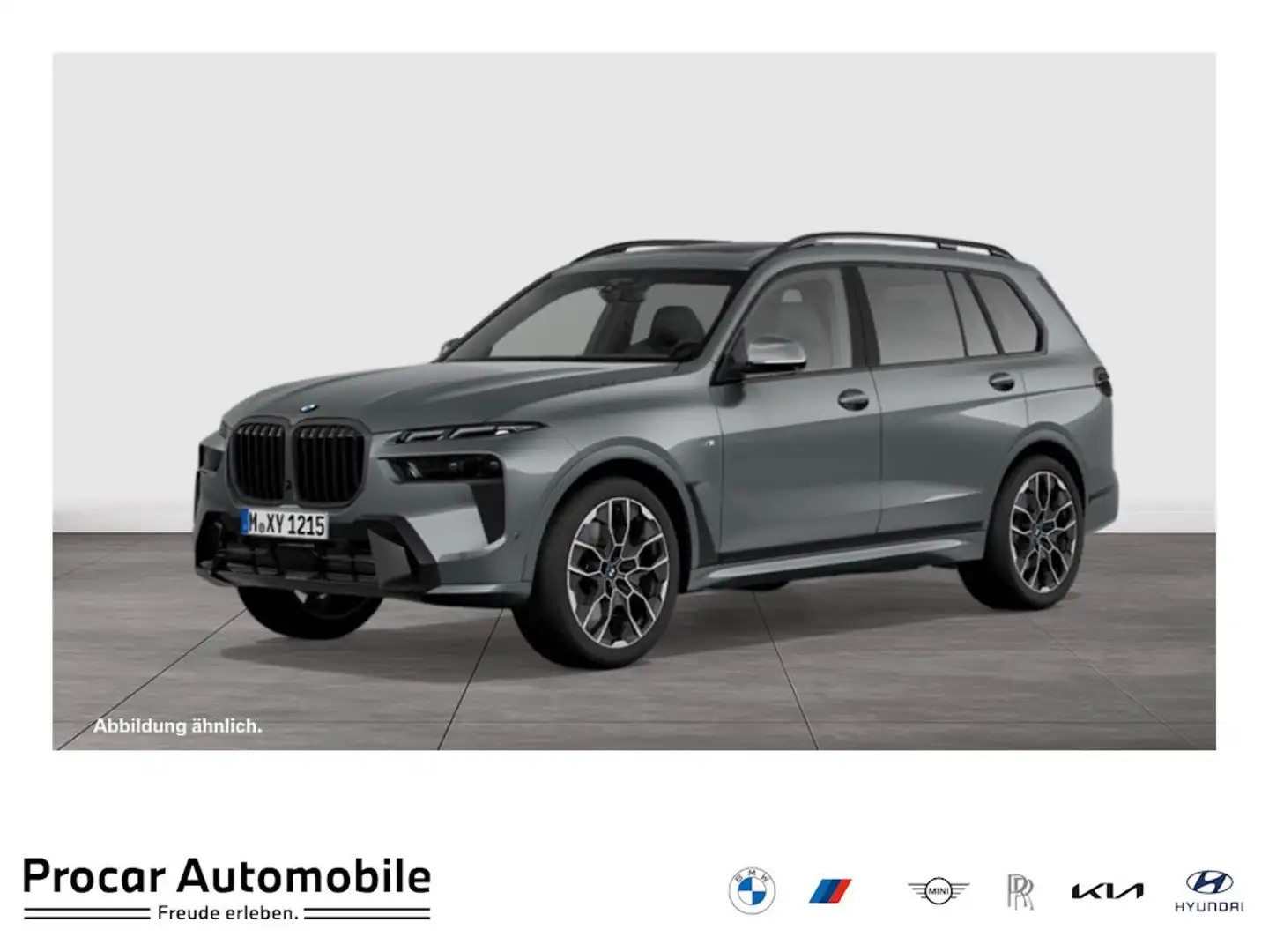 BMW X7 xDrive40d M Sport HUD PANO ACC AHK RFK NAVI Gris - 1