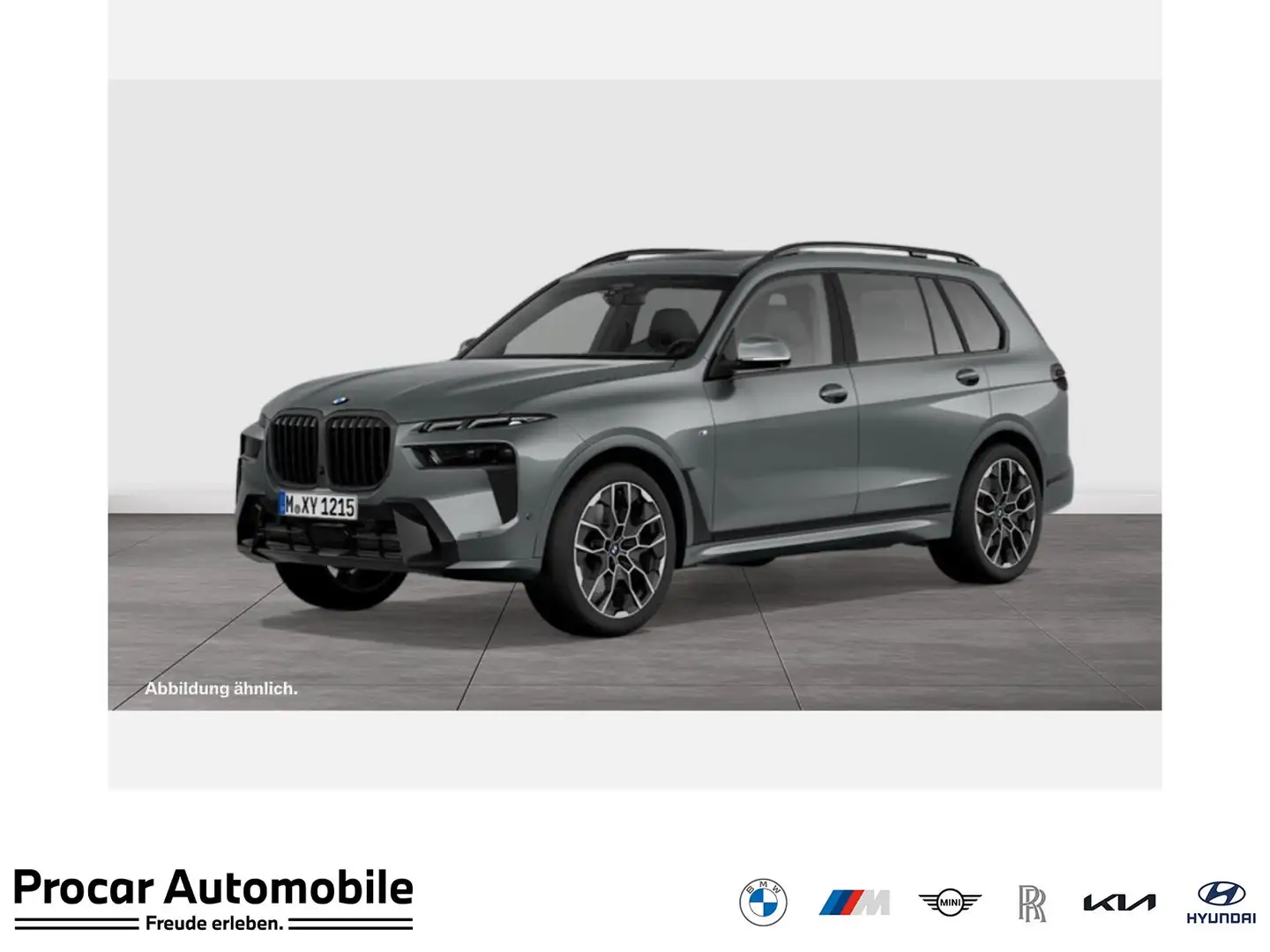 BMW X7 xDrive40d M Sport HUD PANO ACC AHK RFK NAVI Grau - 1