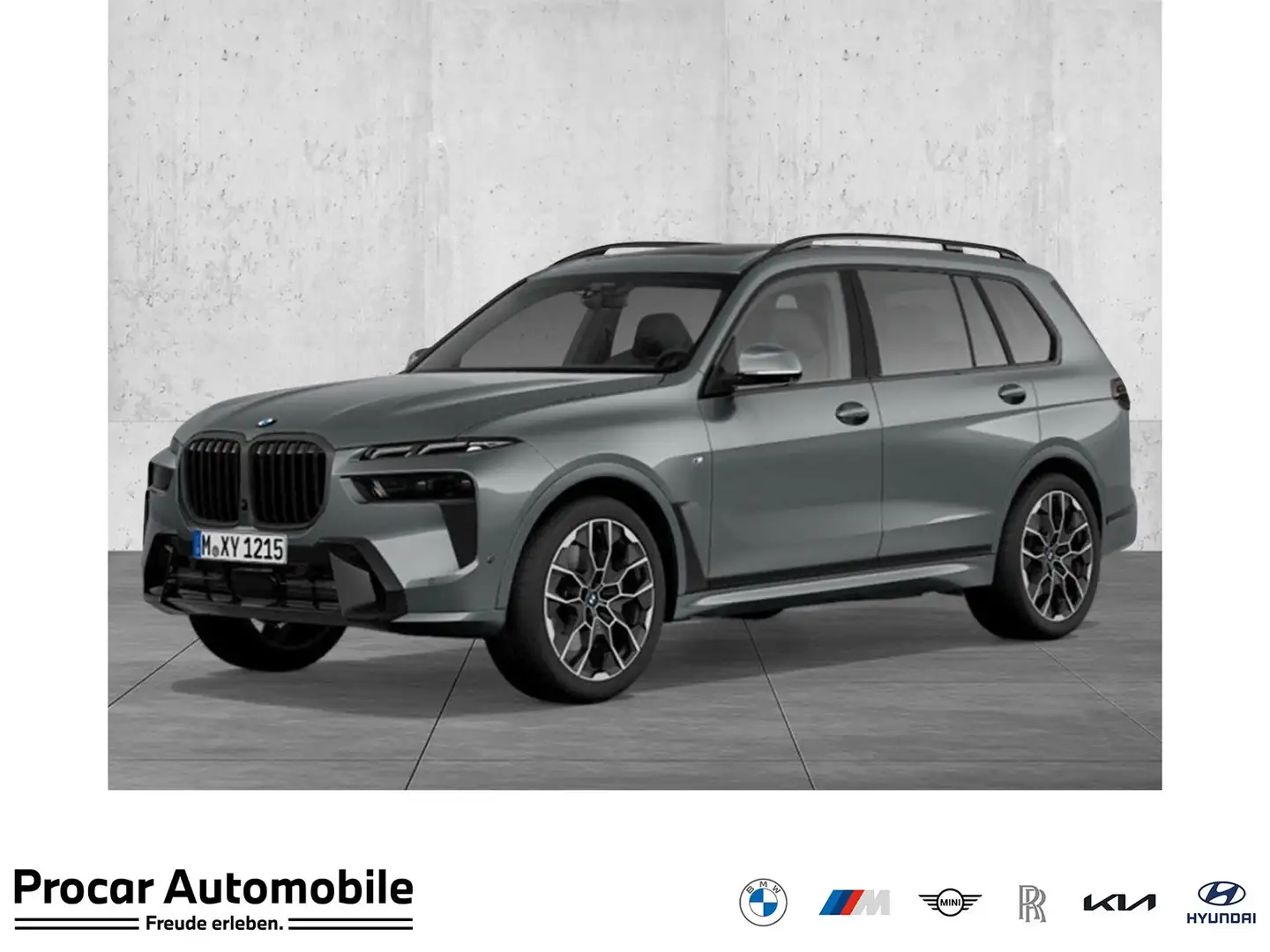 BMW X7 xDrive40d M Sport HUD PANO ACC AHK RFK NAVI Grau - 1