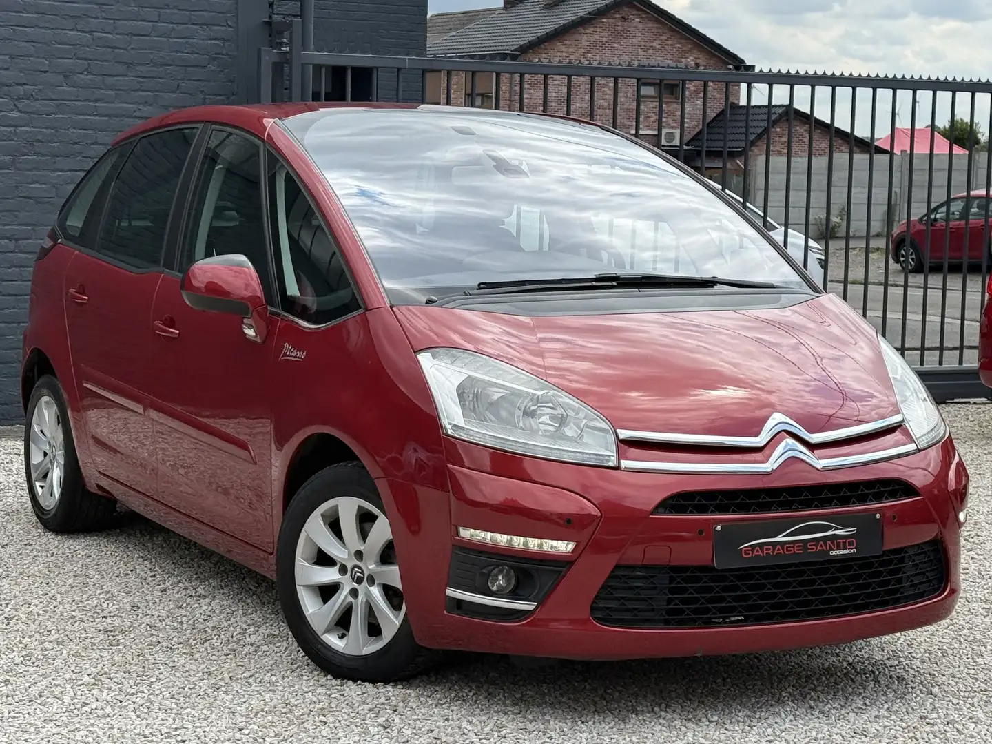Citroen C4 Picasso 1.6 HDi Business  /Navi/Pdc/R.v/Led/J.a/C-t.Ok/ Rouge - 2