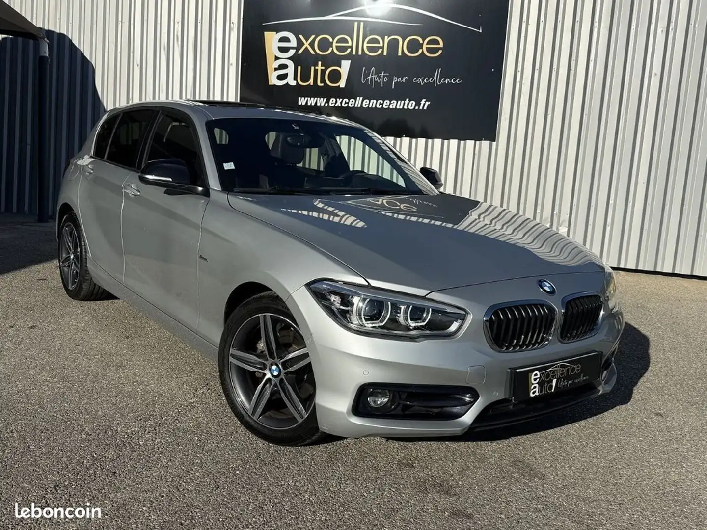 BMW 120 SERIE (F21-F20) 120DA 190CH SPORT 5P Grau - 1