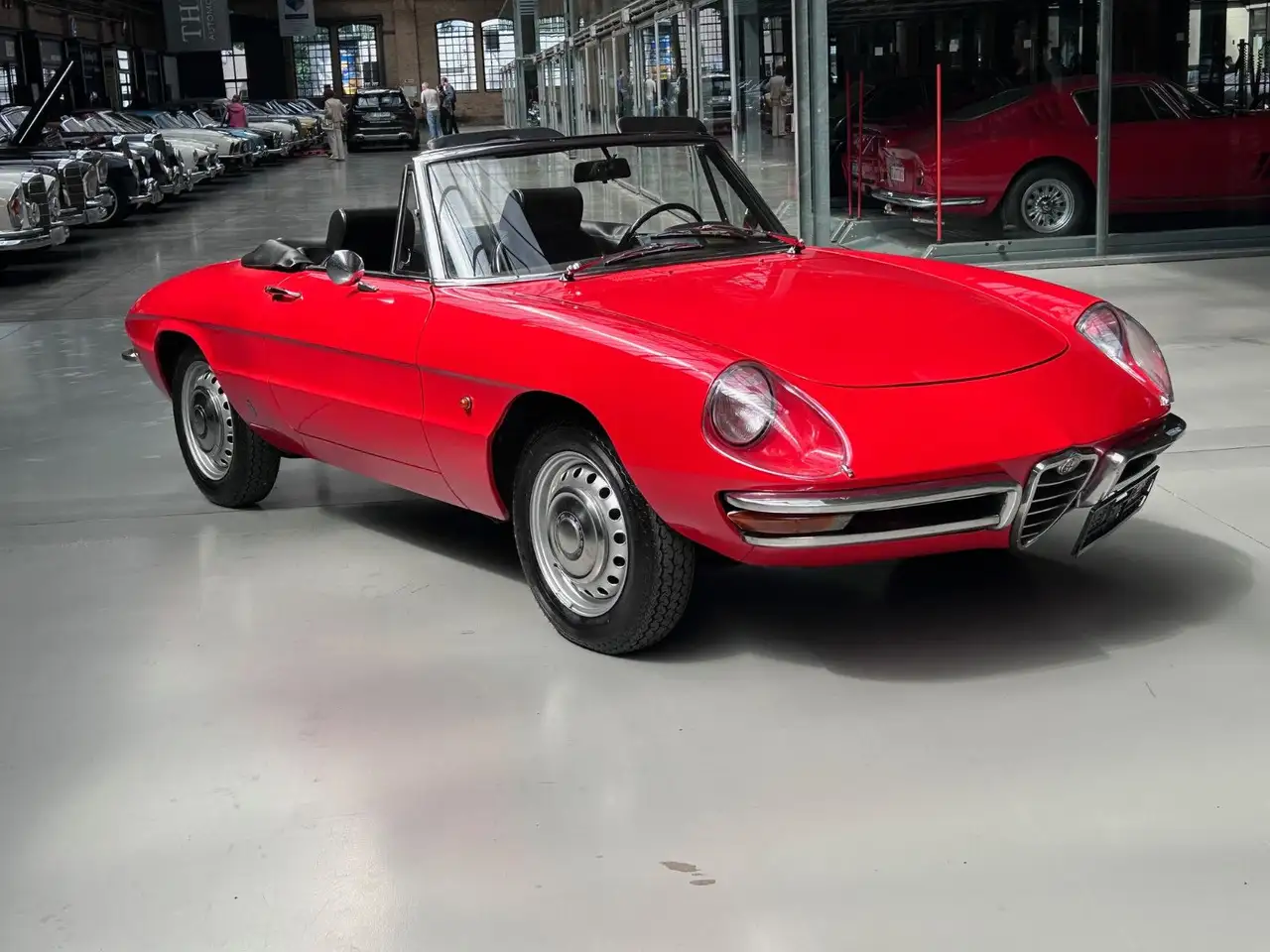 Alfa Romeo Spider Rundheck-Spider 1600, 2.Hd.,Pappbrief!, foto 2