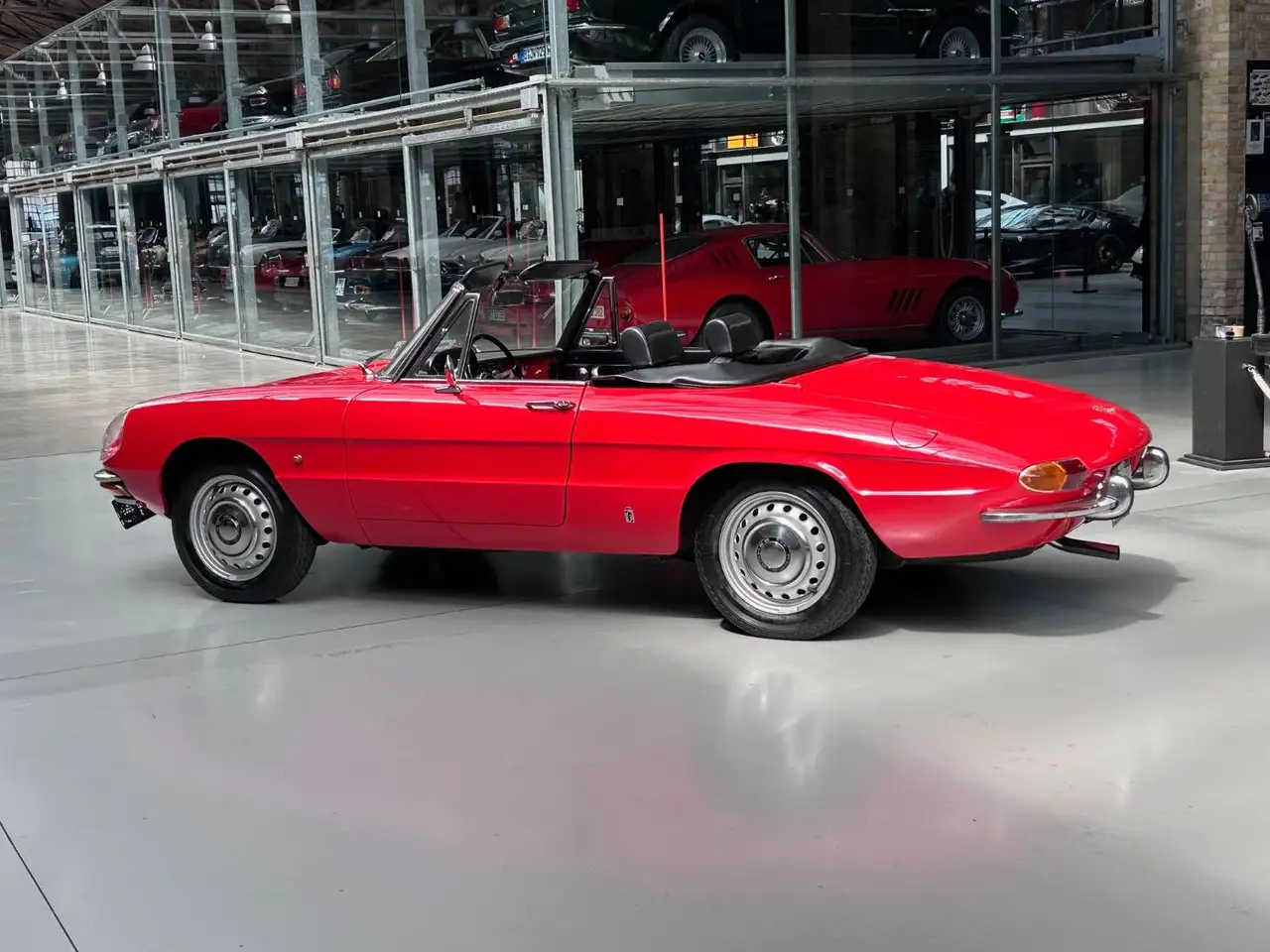 Alfa Romeo Spider Rundheck-Spider 1600, 2.Hd.,Pappbrief!, foto 6
