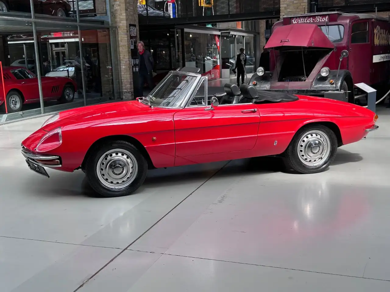 Alfa Romeo Spider Rundheck-Spider 1600, 2.Hd.,Pappbrief!, foto 8