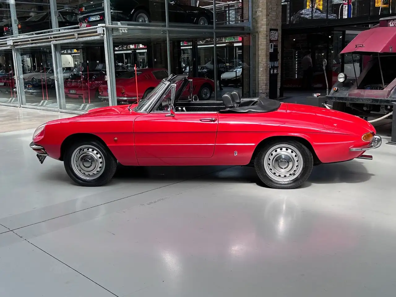 Alfa Romeo Spider Rundheck-Spider 1600, 2.Hd.,Pappbrief!, foto 7