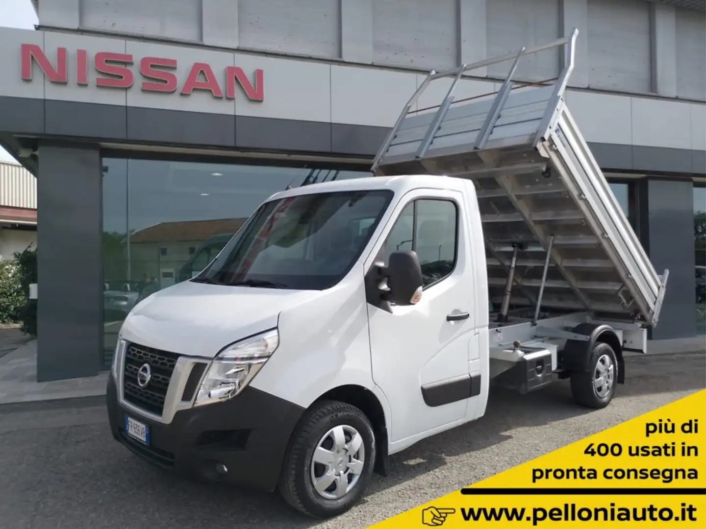 Nissan NV400 RIBALTABILE EURO 6B KM 29.000 1PROPR. PREZZO+IVA Blanc - 1