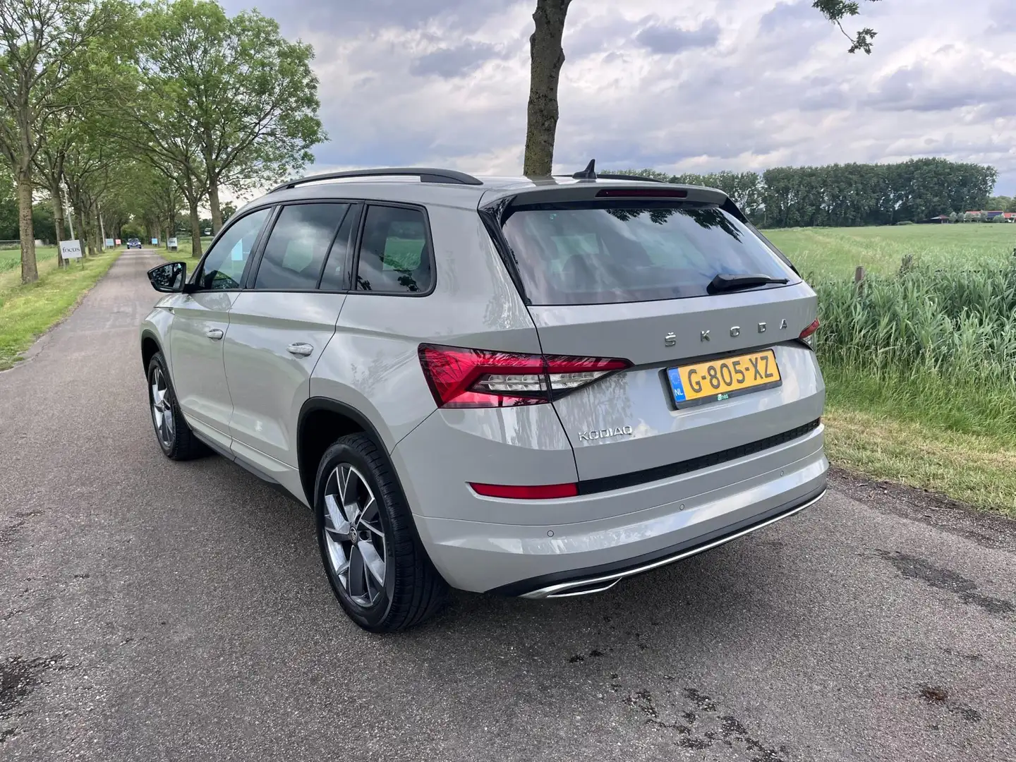 Skoda Kodiaq 1.5 TSI Sportline Business 1e eig Gris - 2