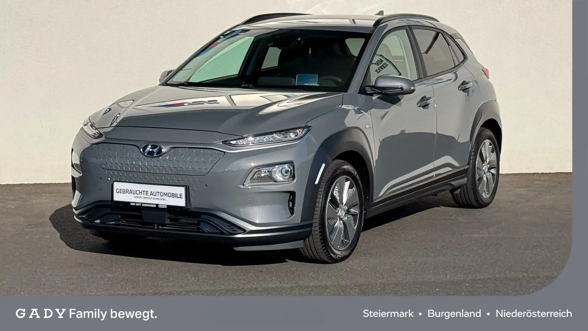 Hyundai KONA Elektro 64kWh Level 5 Grau - 1