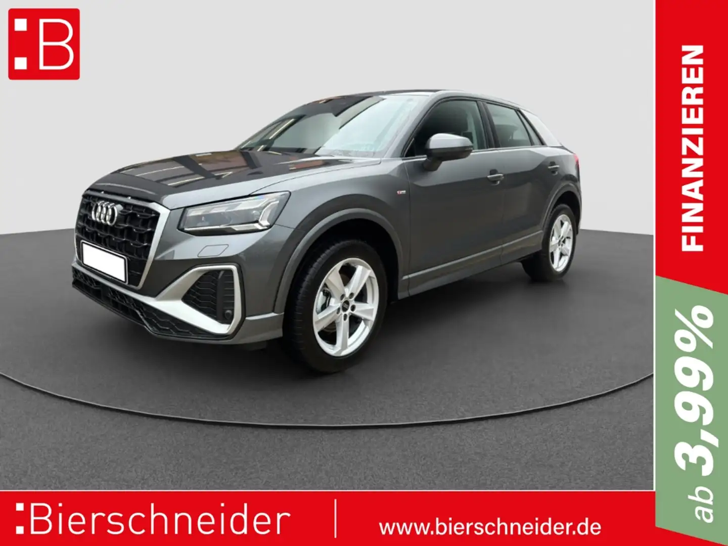 Audi Q2 35 TFSI S line MATRIX LED ACC SHZ EL. HECK COCK LM Grau - 1