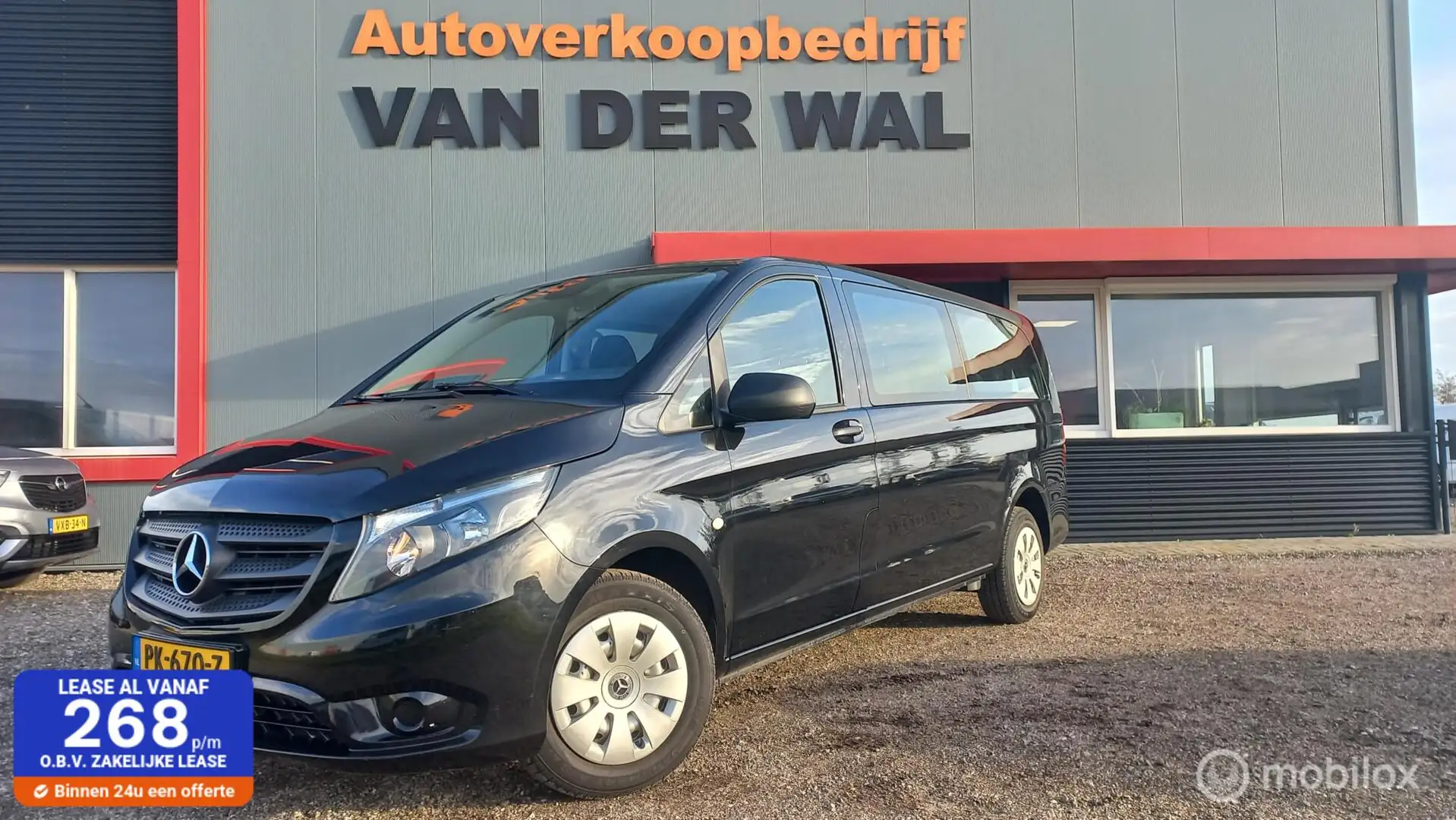 Mercedes-Benz Vito Tourer 114 BlueTEC Pro Extra Lang/9PERSOONS/AUTOMA Noir - 1