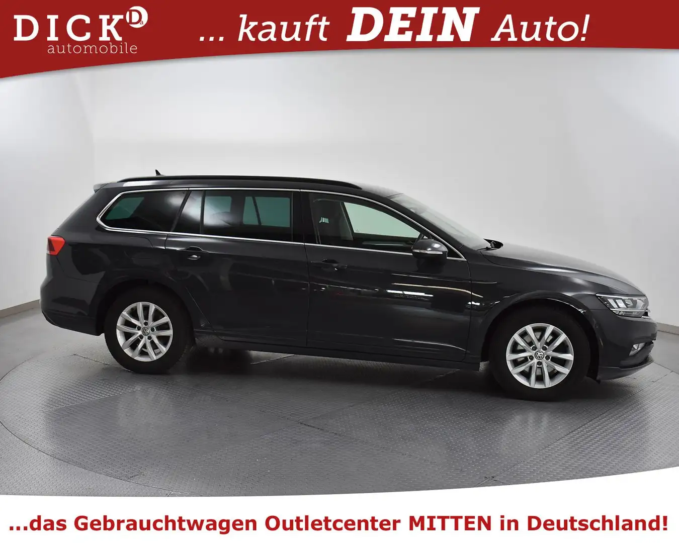 Volkswagen Passat Variant Passat Va 1.6d Busin NAVI+LED+SHZ+KAMER+MASS+ACC Grey - 2
