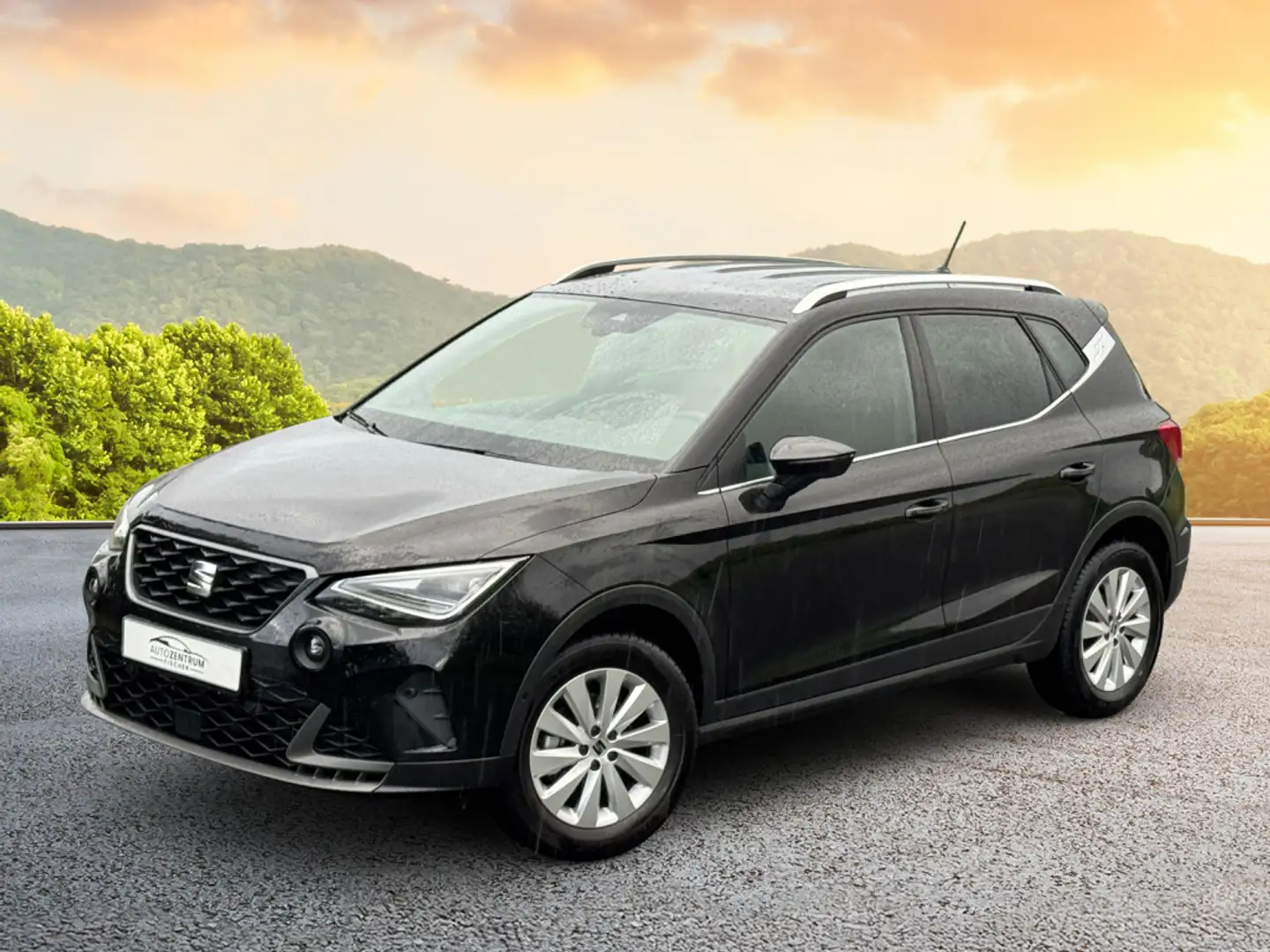 SEAT Arona 1.0 TSI,FR-L,SHZ,SCHECKHEFT,NAVI,ACC,APP Noir - 1