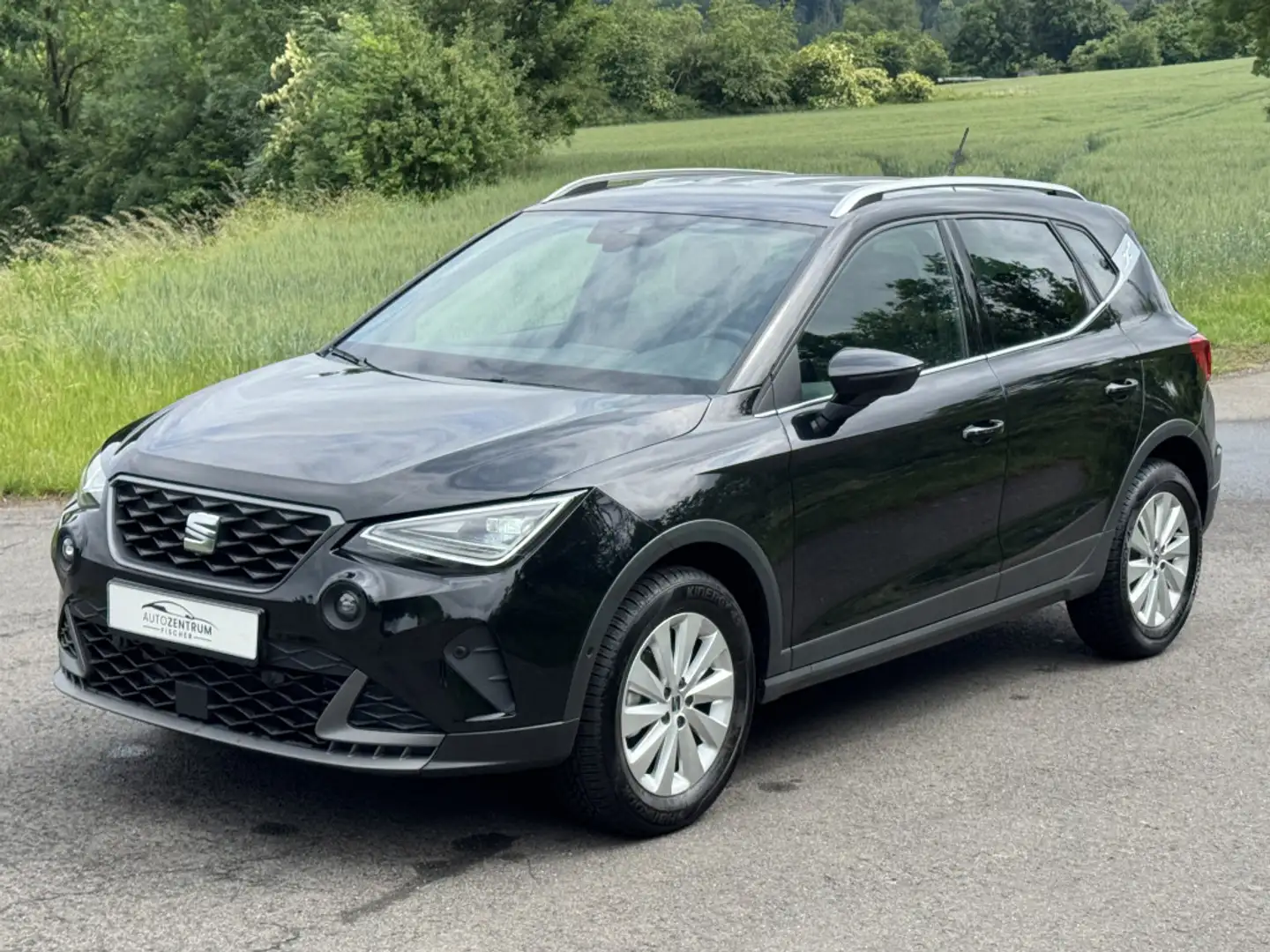 SEAT Arona 1.0 TSI,FR-L,SHZ,SCHECKHEFT,NAVI,ACC,APP Noir - 2