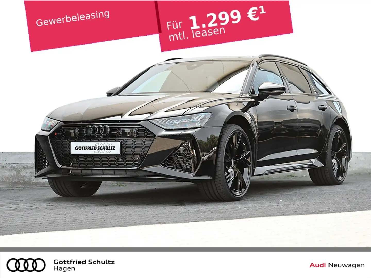 Audi RS6 Avant performance 463(630) kW(PS) tiptronic Matrix Schwarz - 1