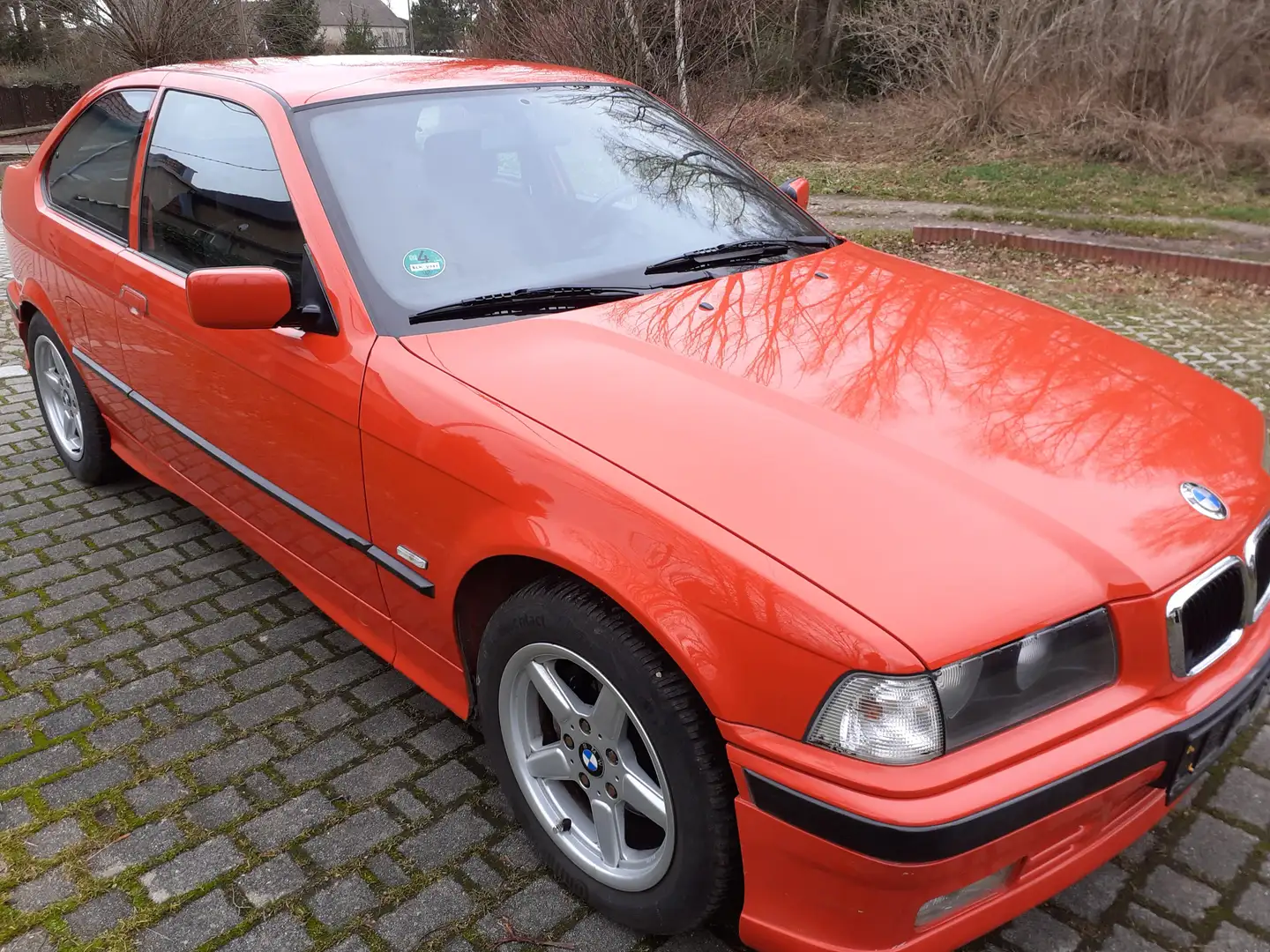 BMW 316 E36 316i Compakt Rouge - 2
