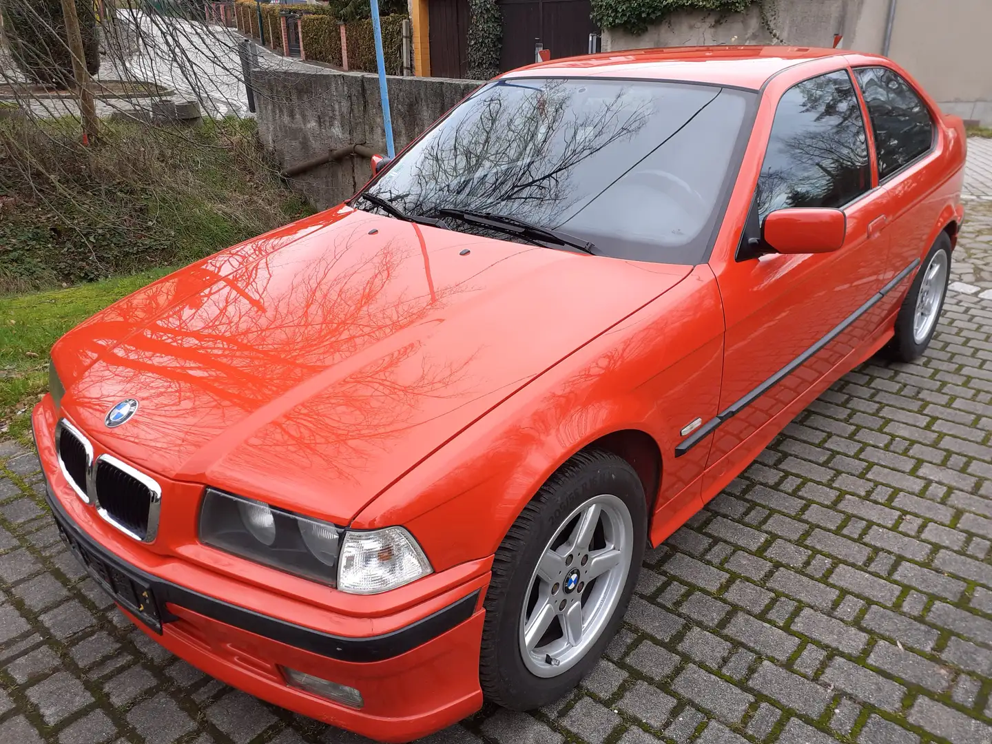 BMW 316 E36 316i Compakt Rouge - 1
