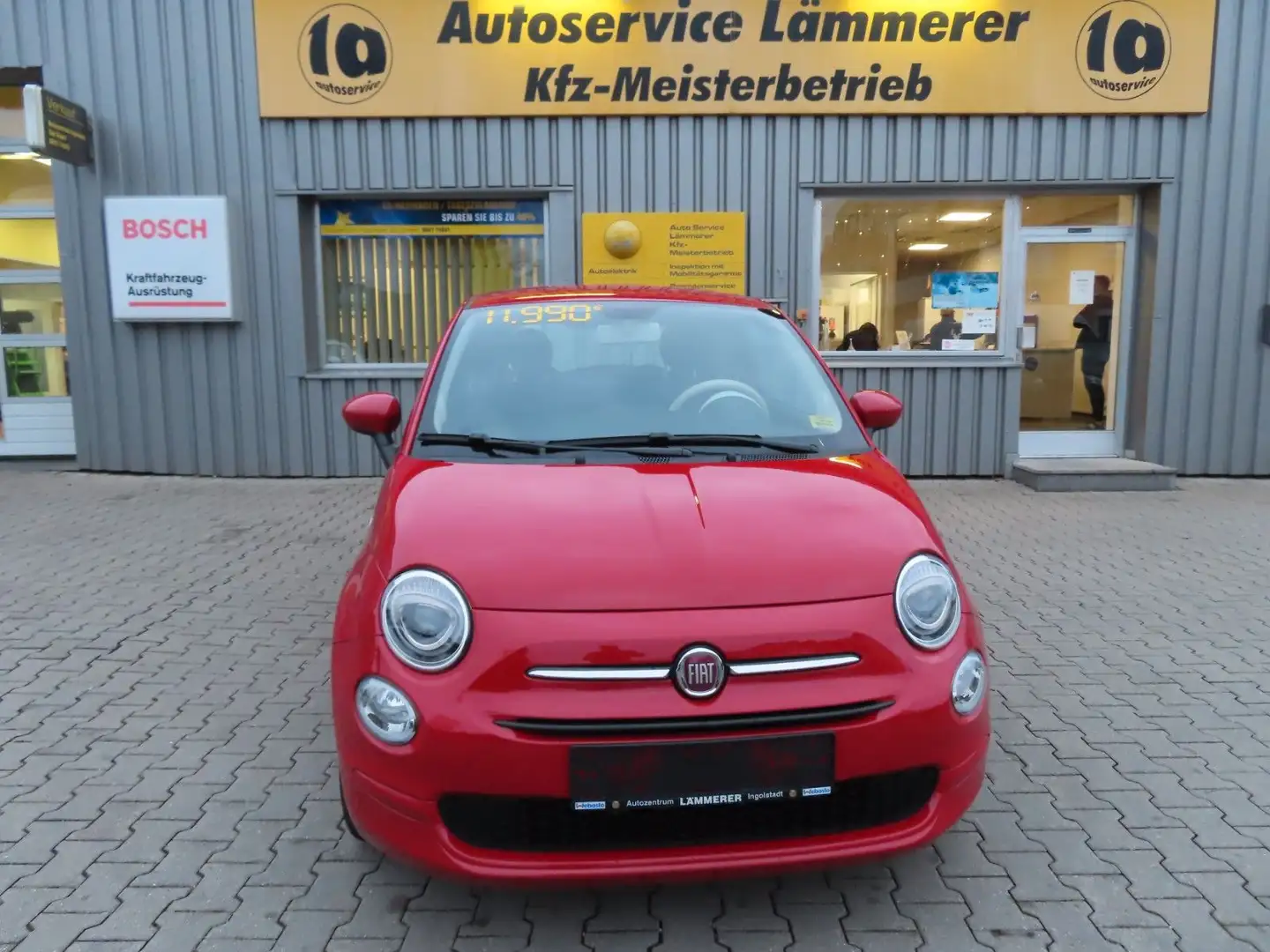 Fiat 500 Club 1.0 Hybrid Rot - 1