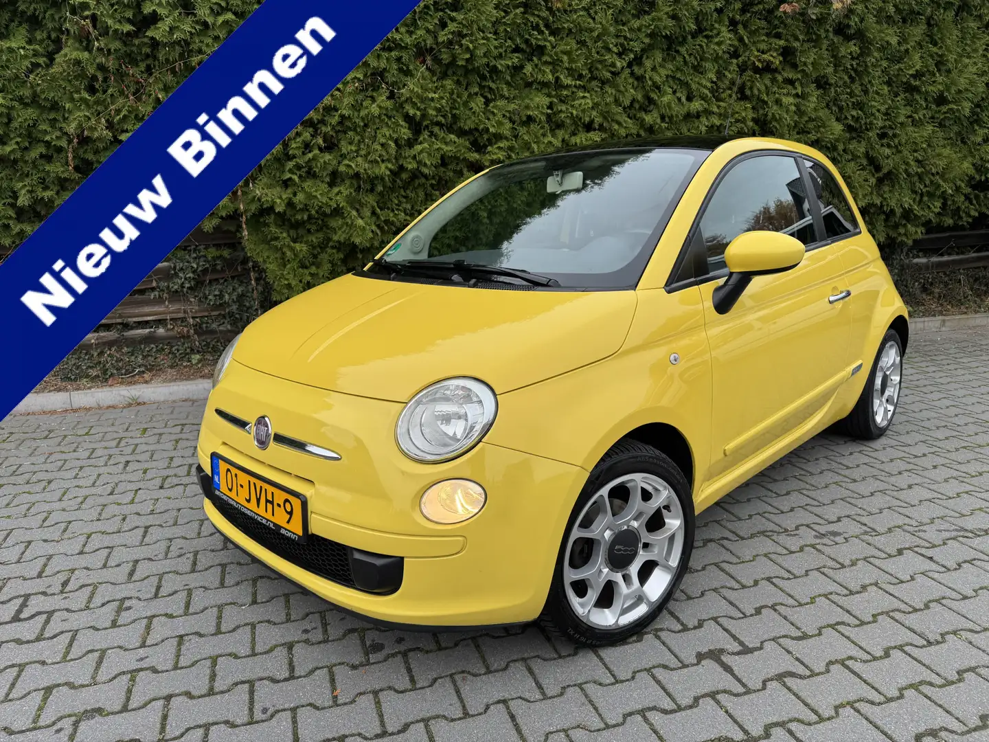 Fiat 500 1.2 Sport Automaat All season, Panodak Jaune - 1