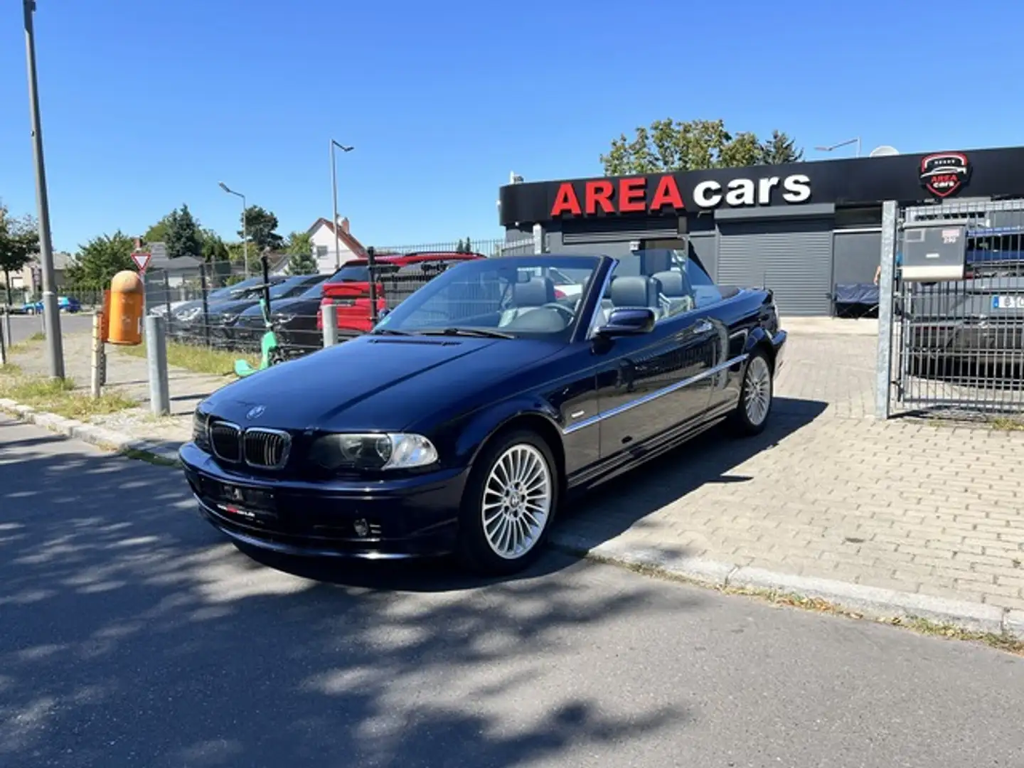 BMW 320 320Ci Cabrio*E46*LEDER*H&K*TEMPO*NAVI*MEMORY Синій - 2