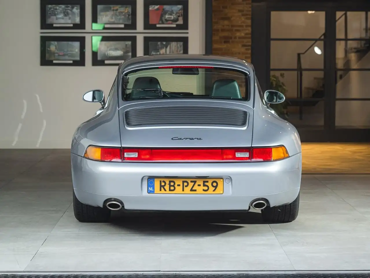 Porsche 993 Carrera 2 exclusive leather interior Cedar green, foto 2