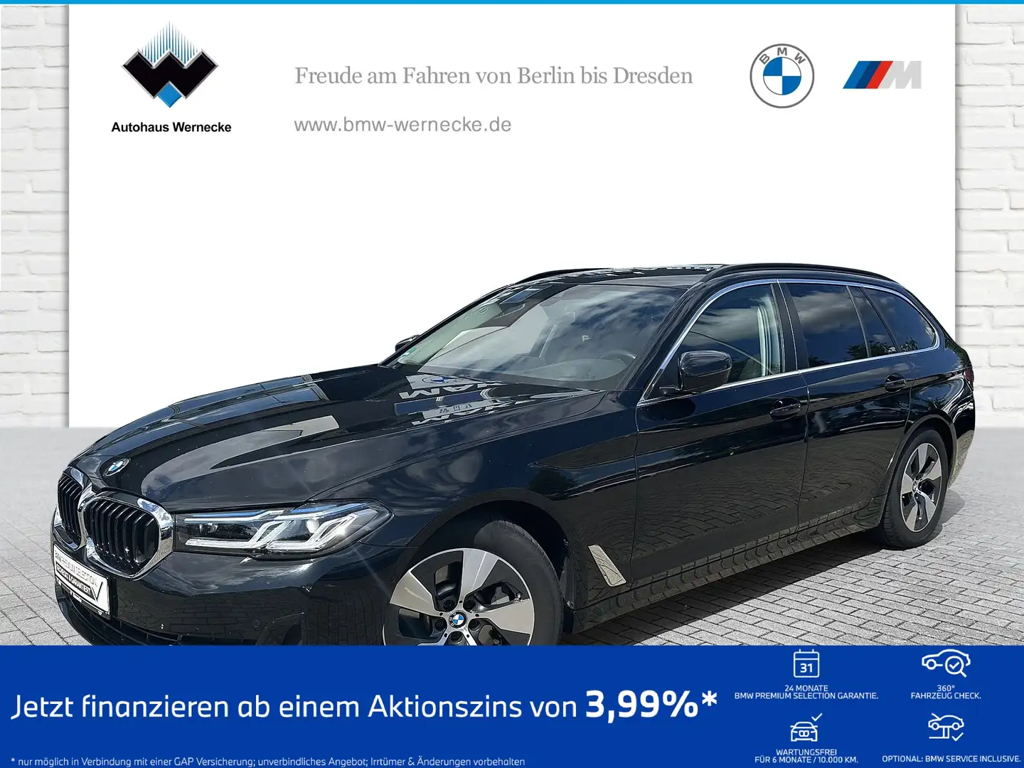 BMW 530 i Touring Head-Up HiFi DAB WLAN Komfortzg. Noir - 1