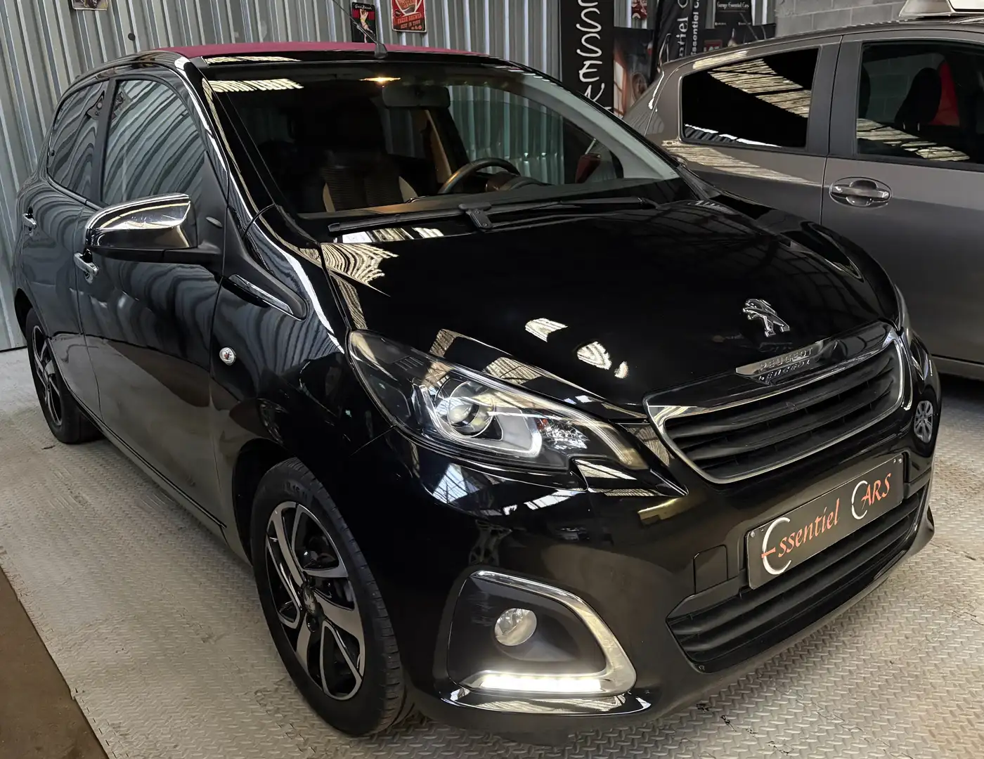 Peugeot 108 1.0(Toyota)Open air Cabrio*58.000km*Garantie 1an Noir - 2
