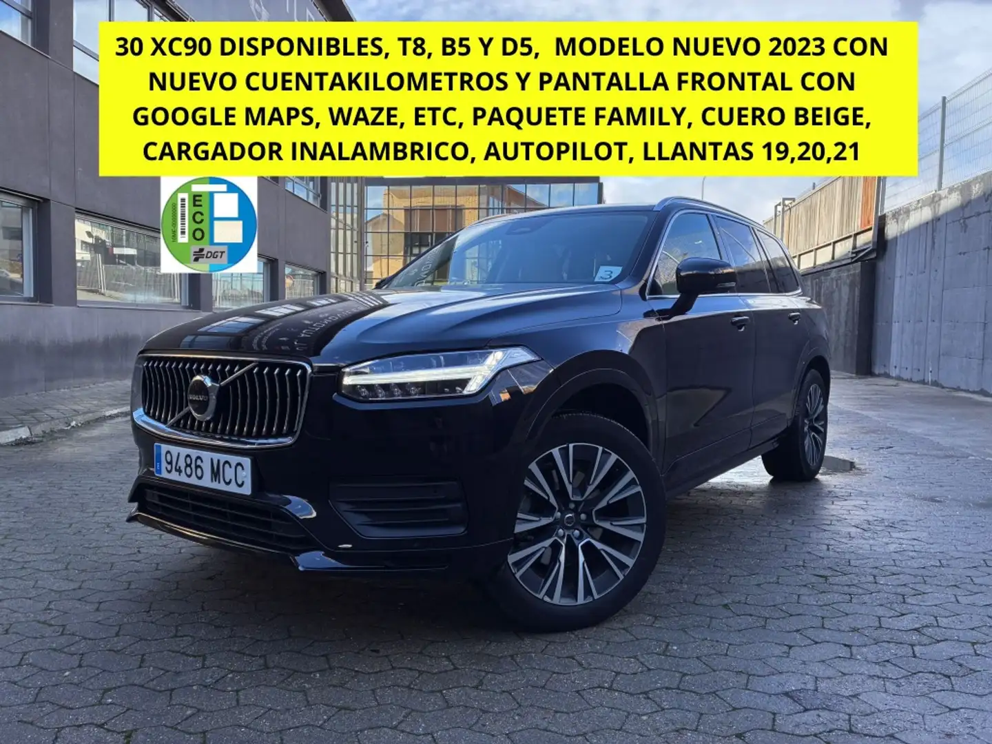 Volvo XC90 B5 Core AWD Aut. Negro - 1