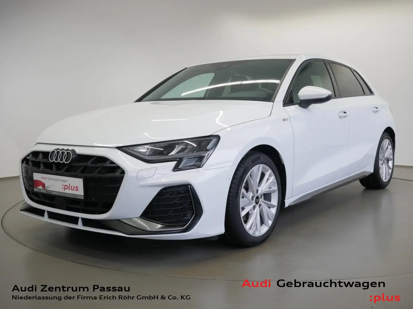Audi A3 Sportback 35 TDI S tro. S line virt. Cock.+ NAVI+ Weiß - 1